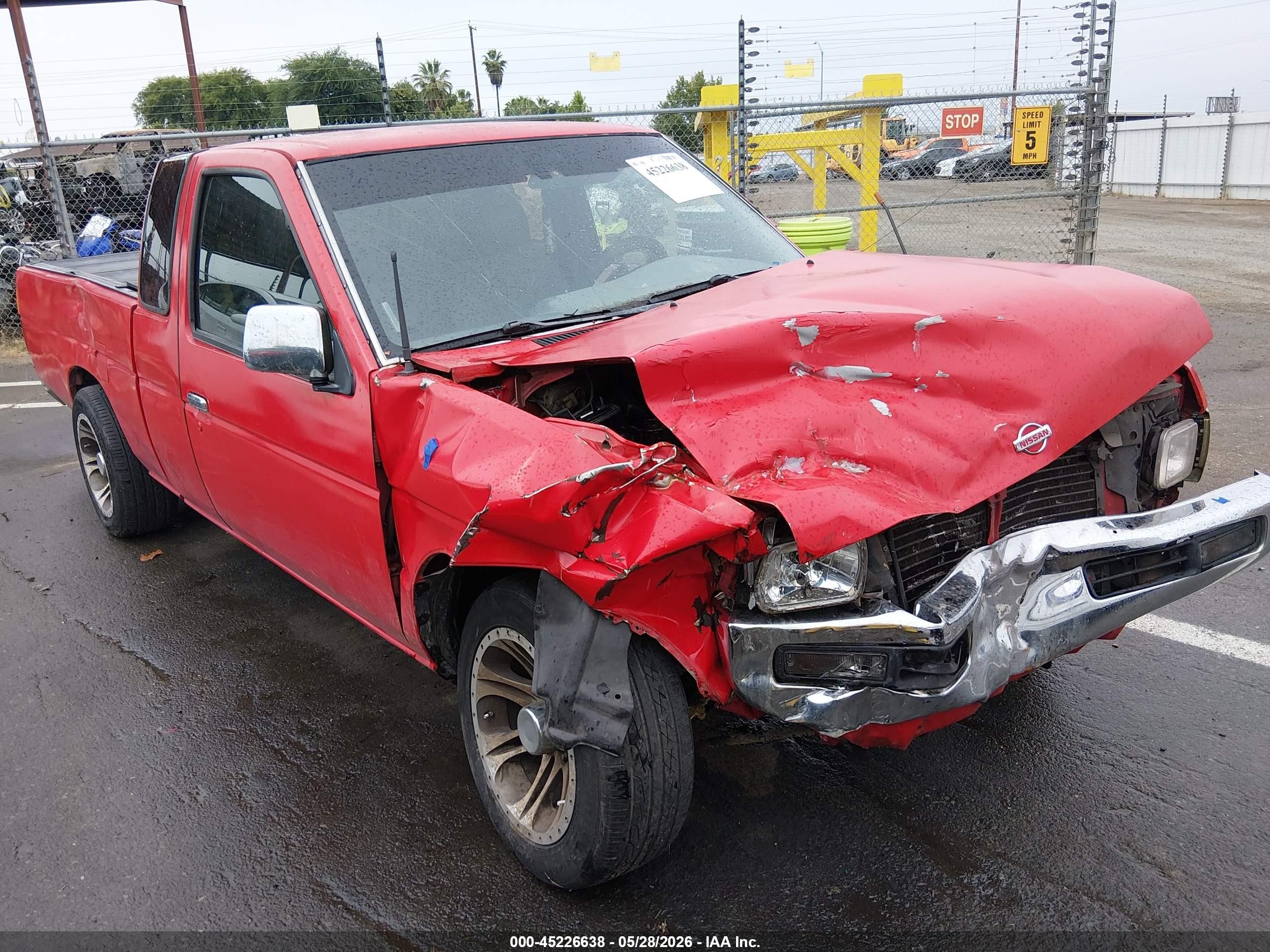 1996 Nissan Frontier XE, VIN 1N6SD16S9TC308361 — Normal wear
