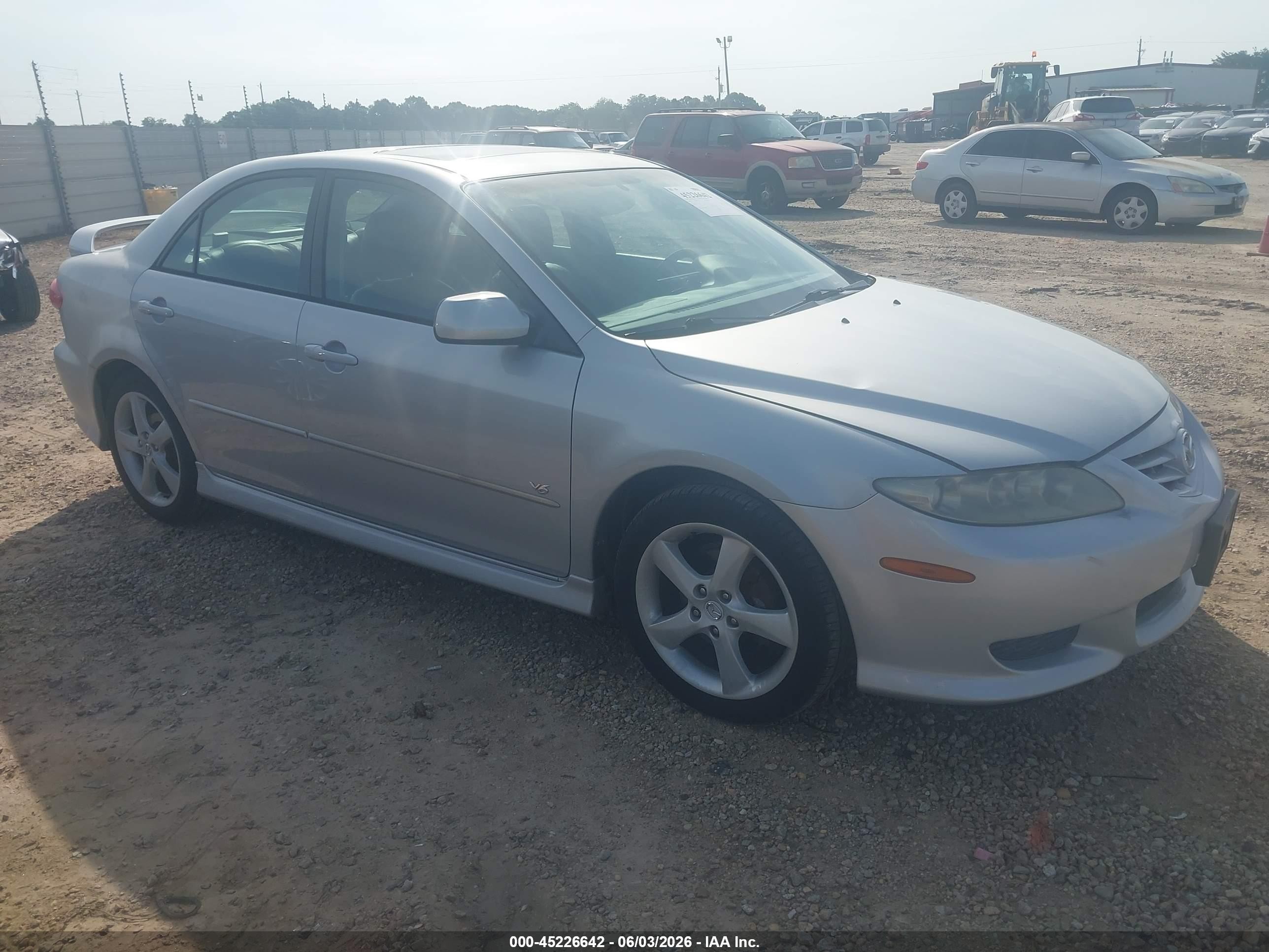 2005 Mazda 6 Grand Touring S, VIN 1YVHP80D855M50628 — Normal wear