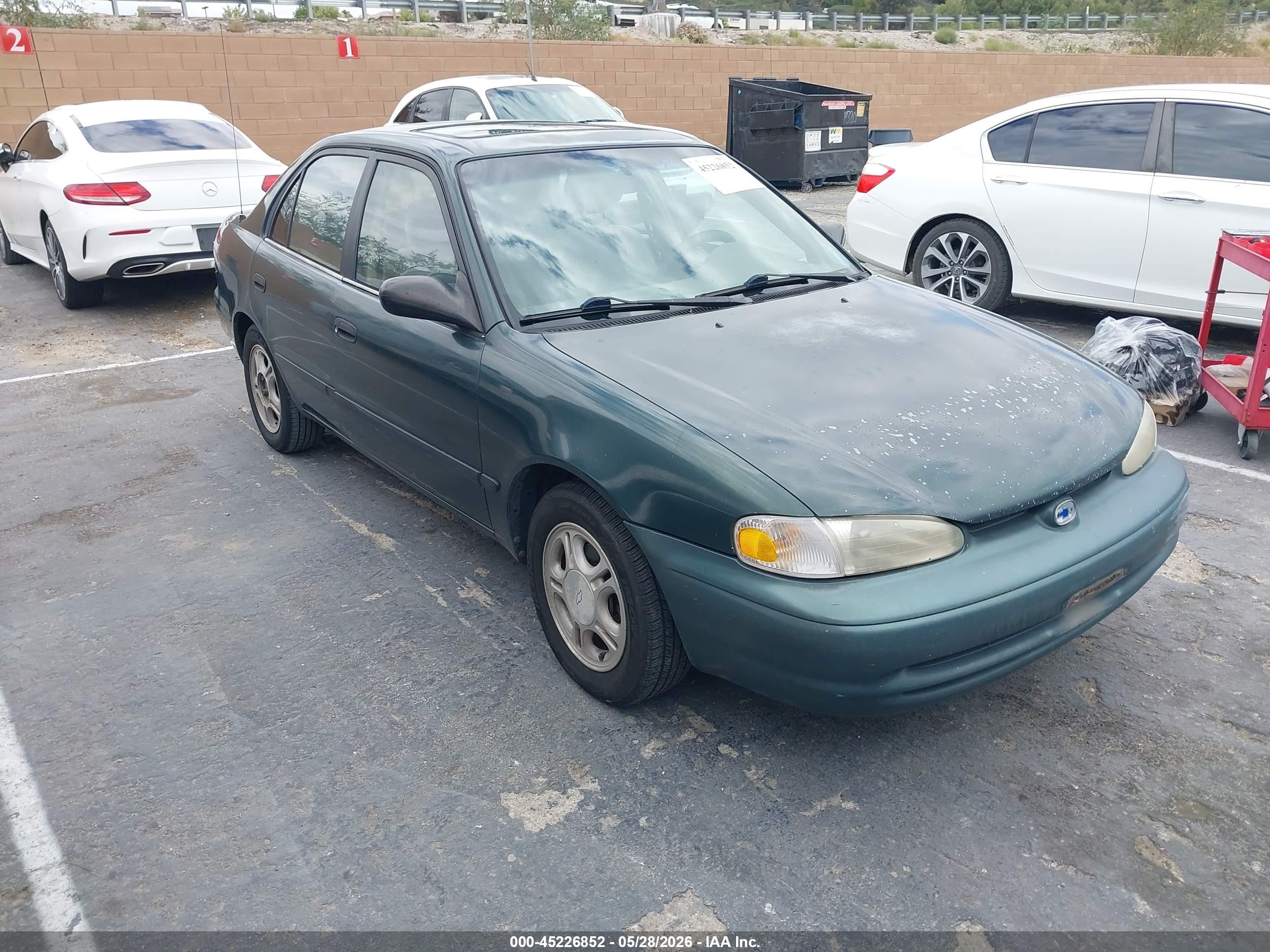 2001 Chevrolet Prizm Lsi, VIN 1Y1SK54871Z414725 — Side