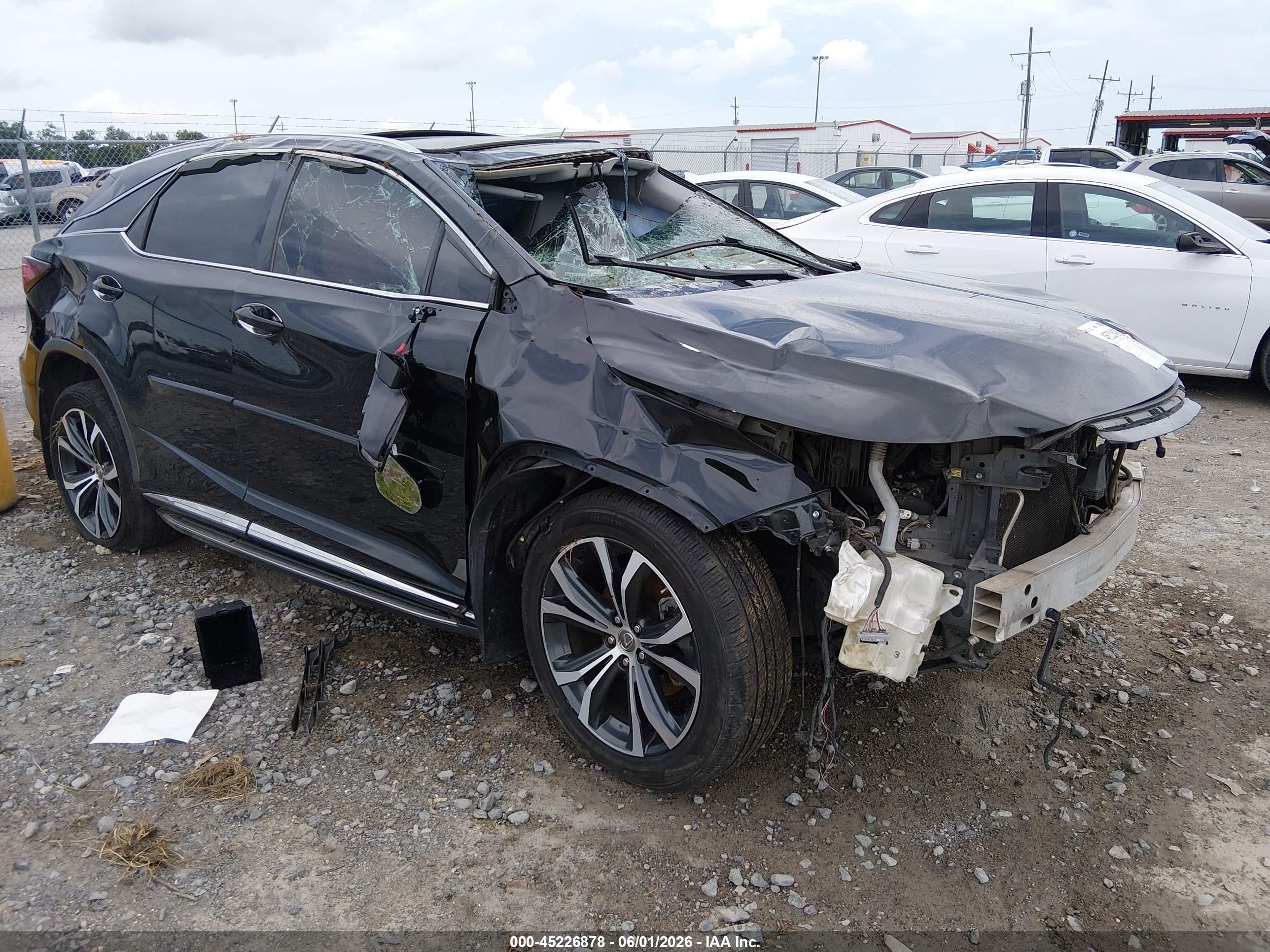2017 Lexus RX 350, VIN 2T2ZZMCA2HC064725 — Rollover
