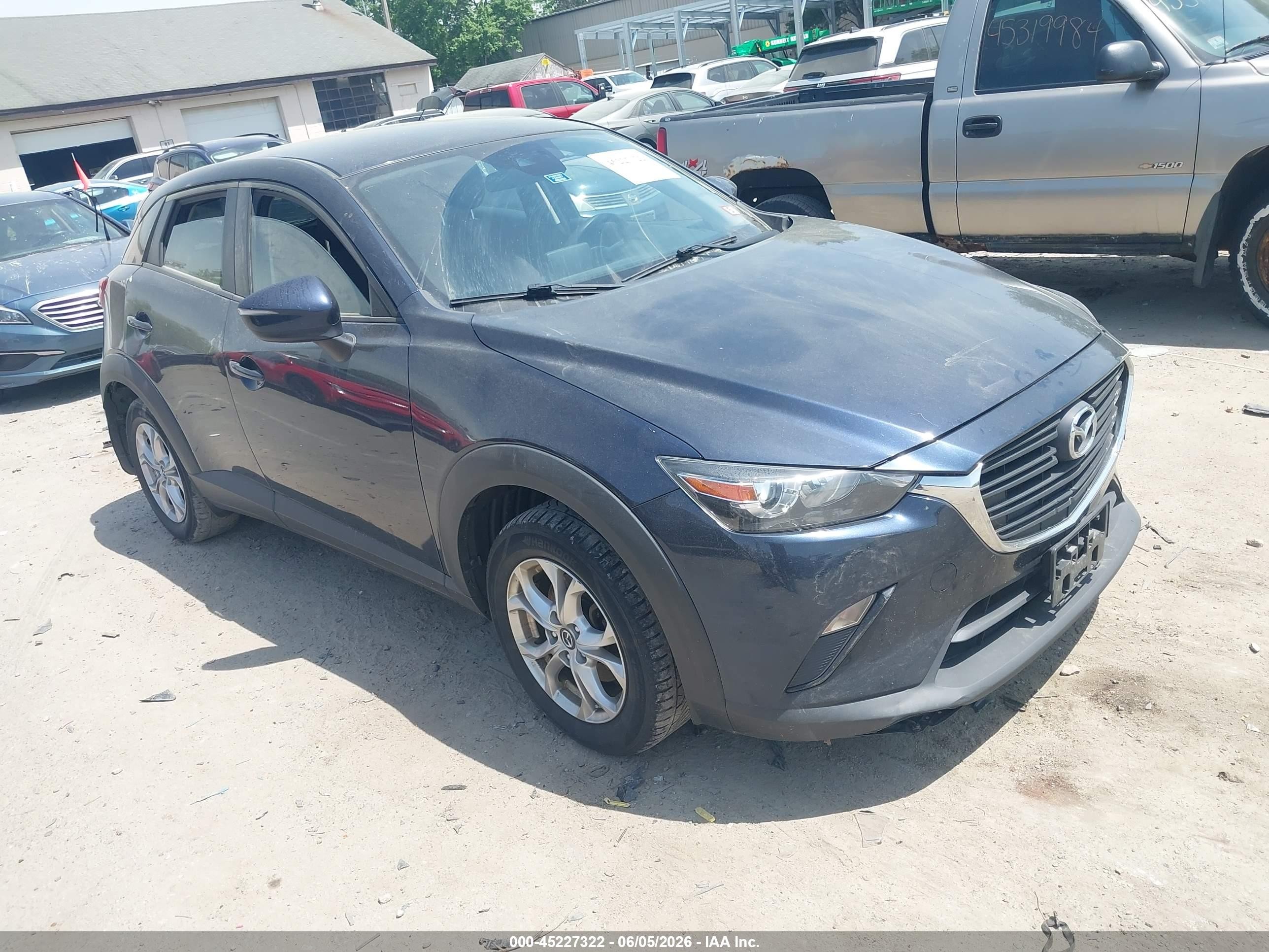 2019 Mazda CX-3 Sport, VIN JM1DKFB79K1452065 — Rear end