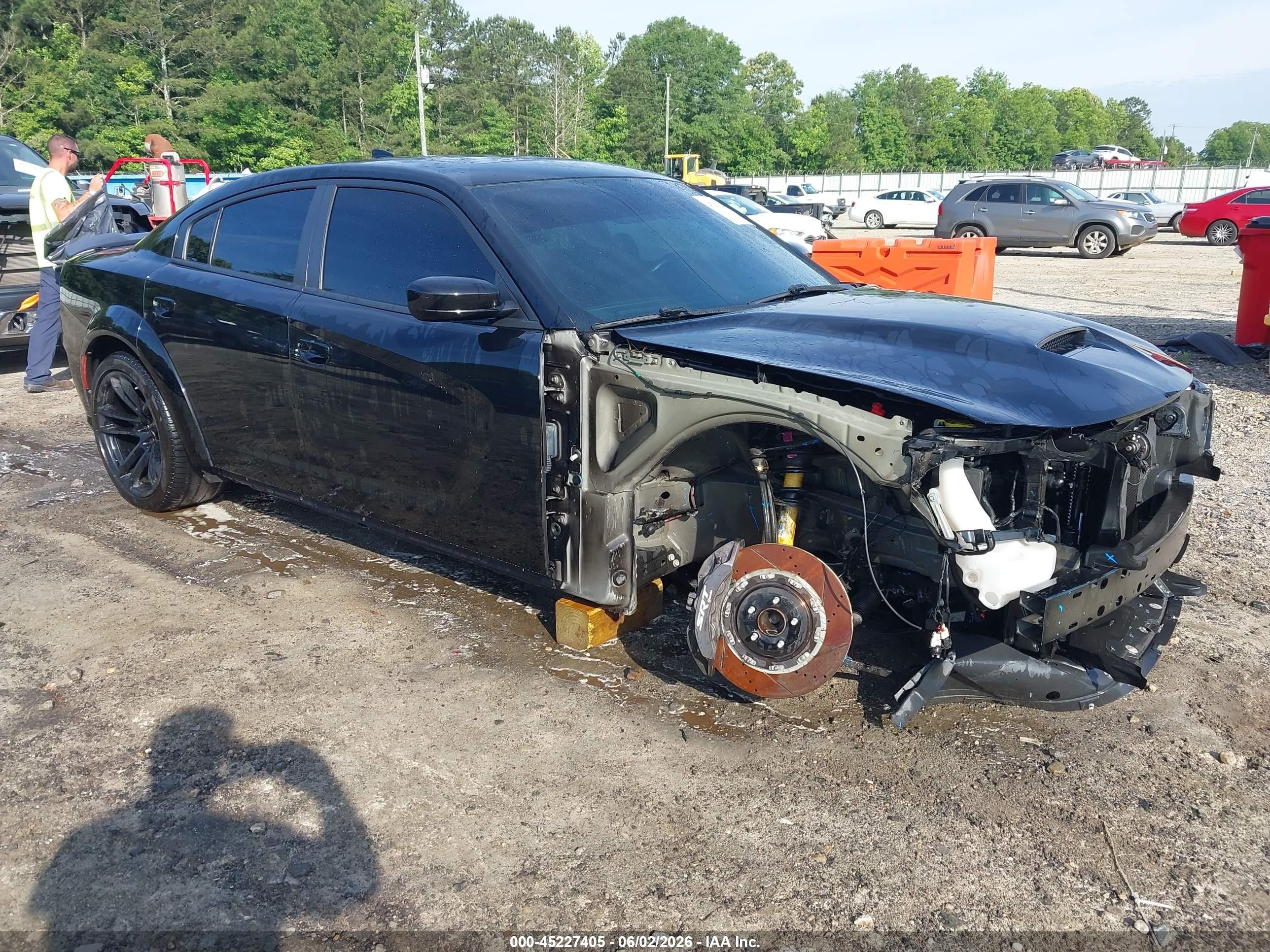 2021 Dodge Charger Scat Pack Widebody, VIN 2C3CDXGJ6MH611908 — Front end