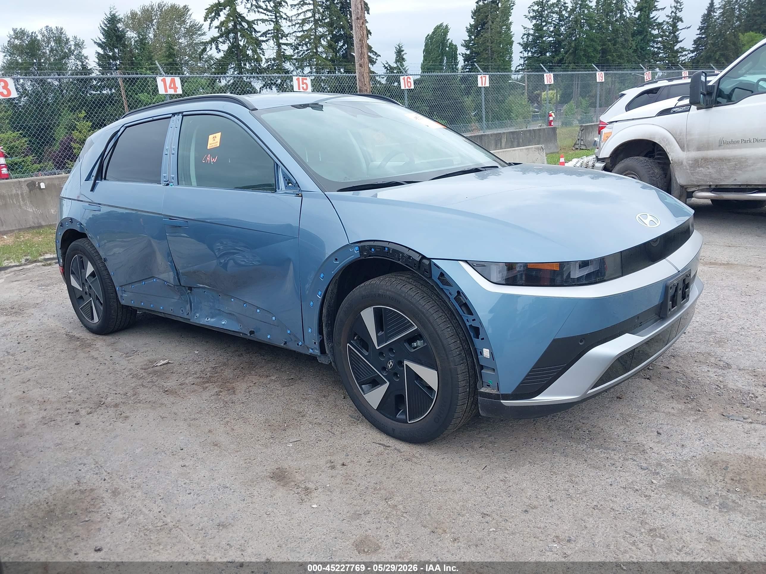 2025 Hyundai Ioniq 5 SEL, VIN 7YAKNDDCXSY013289 — Biohazard / chemical