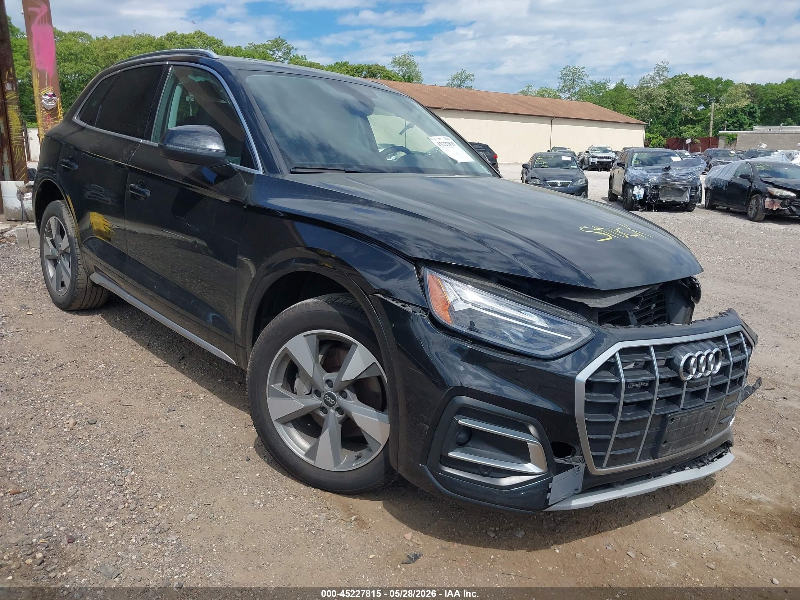 2023 Audi Q5 Premium Plus, VIN WA1BBAFY3P2051720 — Front end