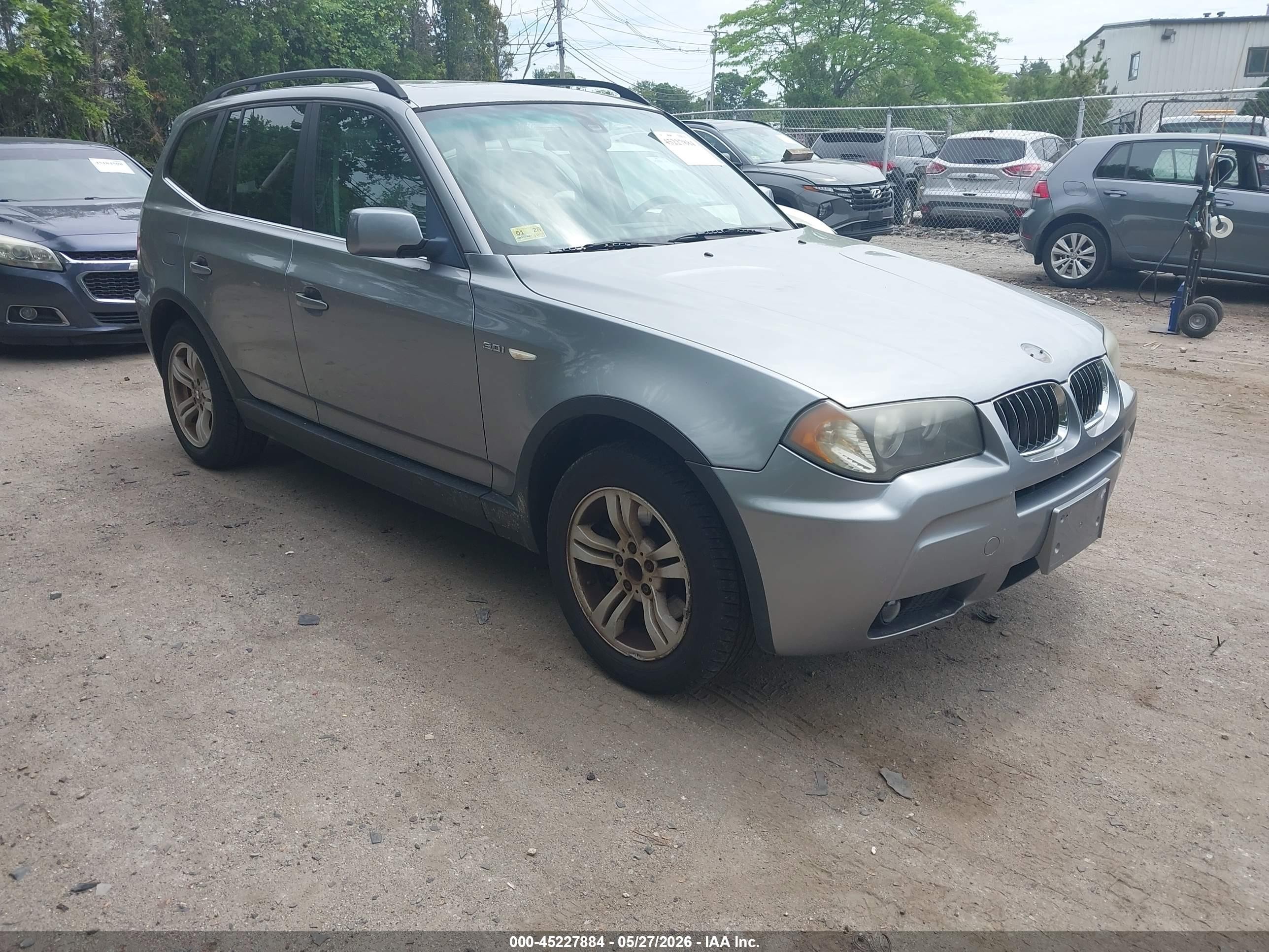 2006 BMW X3 3.0i, VIN WBXPA93496WG90700 — Side