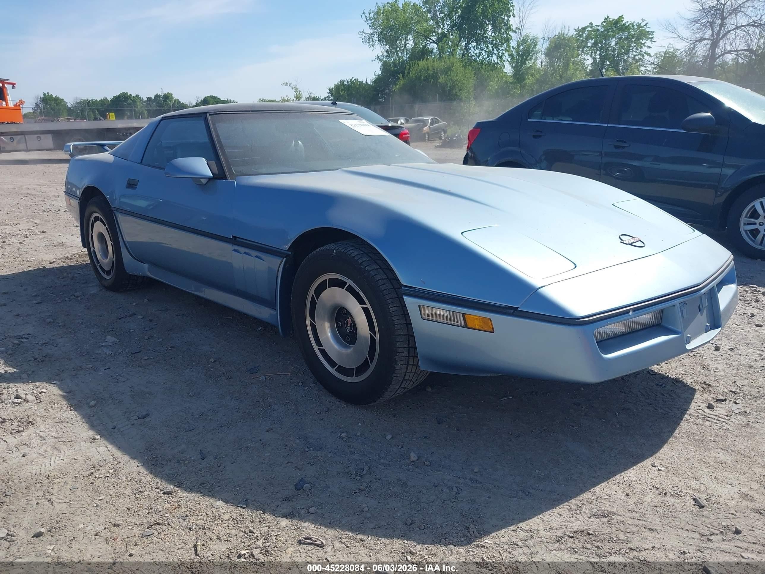 1984 Chevrolet Corvette, VIN 1G1AY0784E5113476 — Normal wear