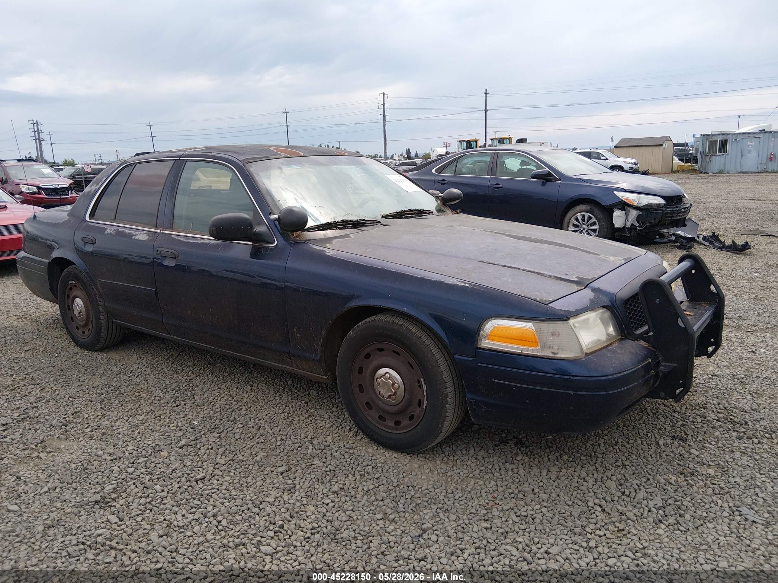2005 Ford Police Interceptor, VIN 2FAFP71W95X124123 — Normal wear