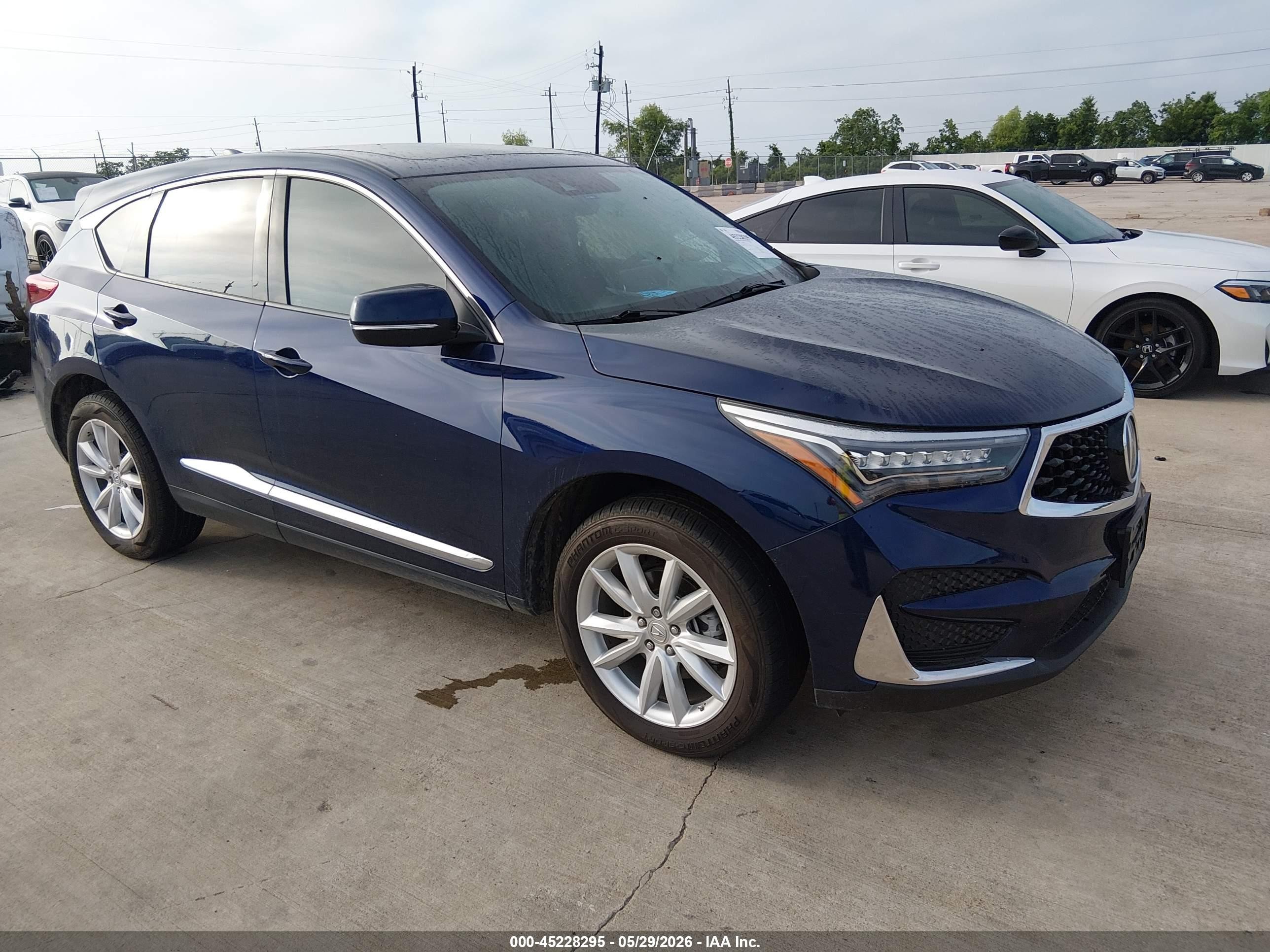 2020 Acura RDX, VIN 5J8TC1H35LL012450 — Стихия