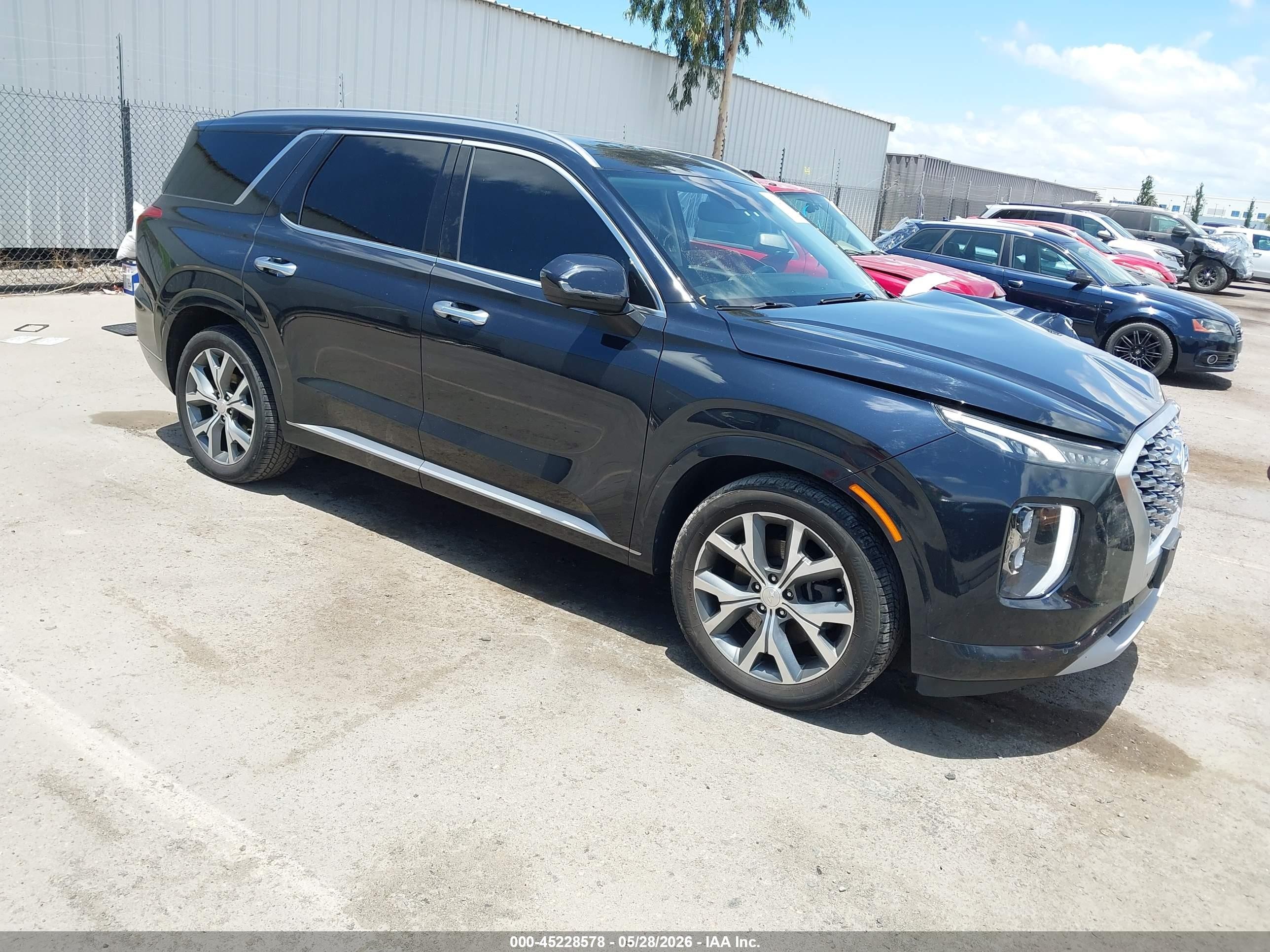 2021 Hyundai Palisade Limited, VIN KM8R5DHE0MU233726 — Front end