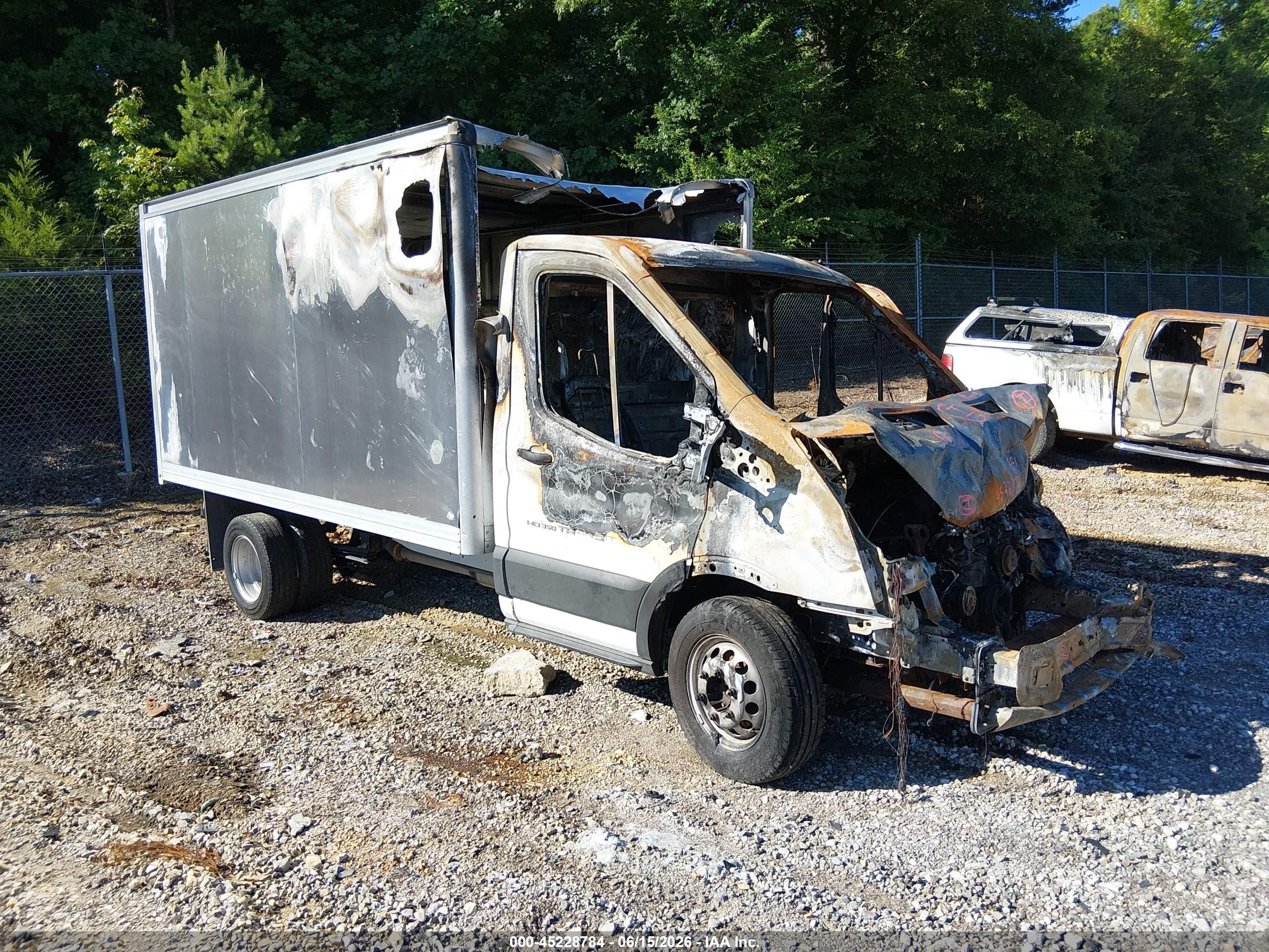 2024 Ford Transit, VIN 1FDBF6Z82RKB08412 — Burn