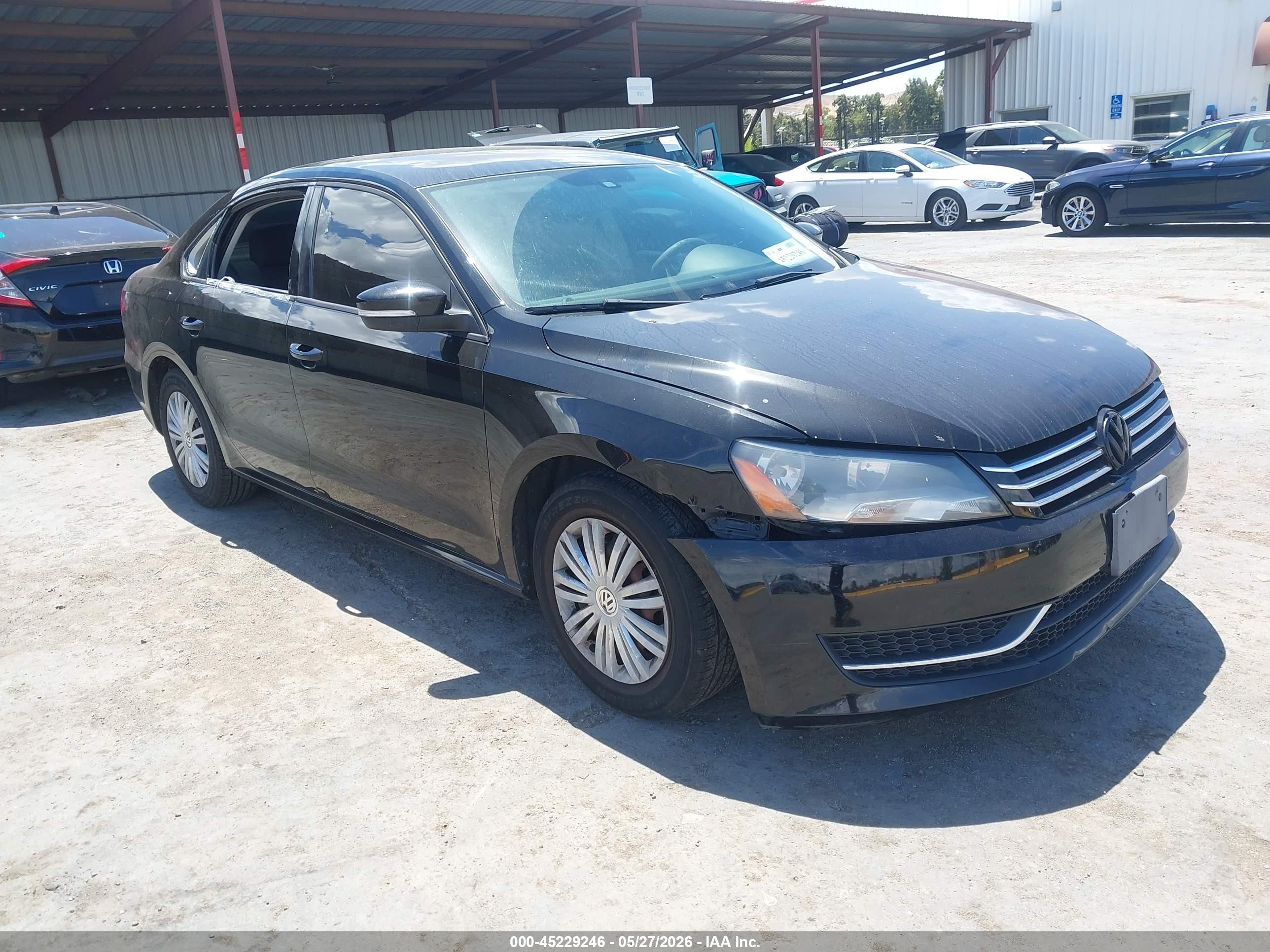 2014 Volkswagen Passat S, VIN 1VWAP7A34EC019672 — Theft recovery