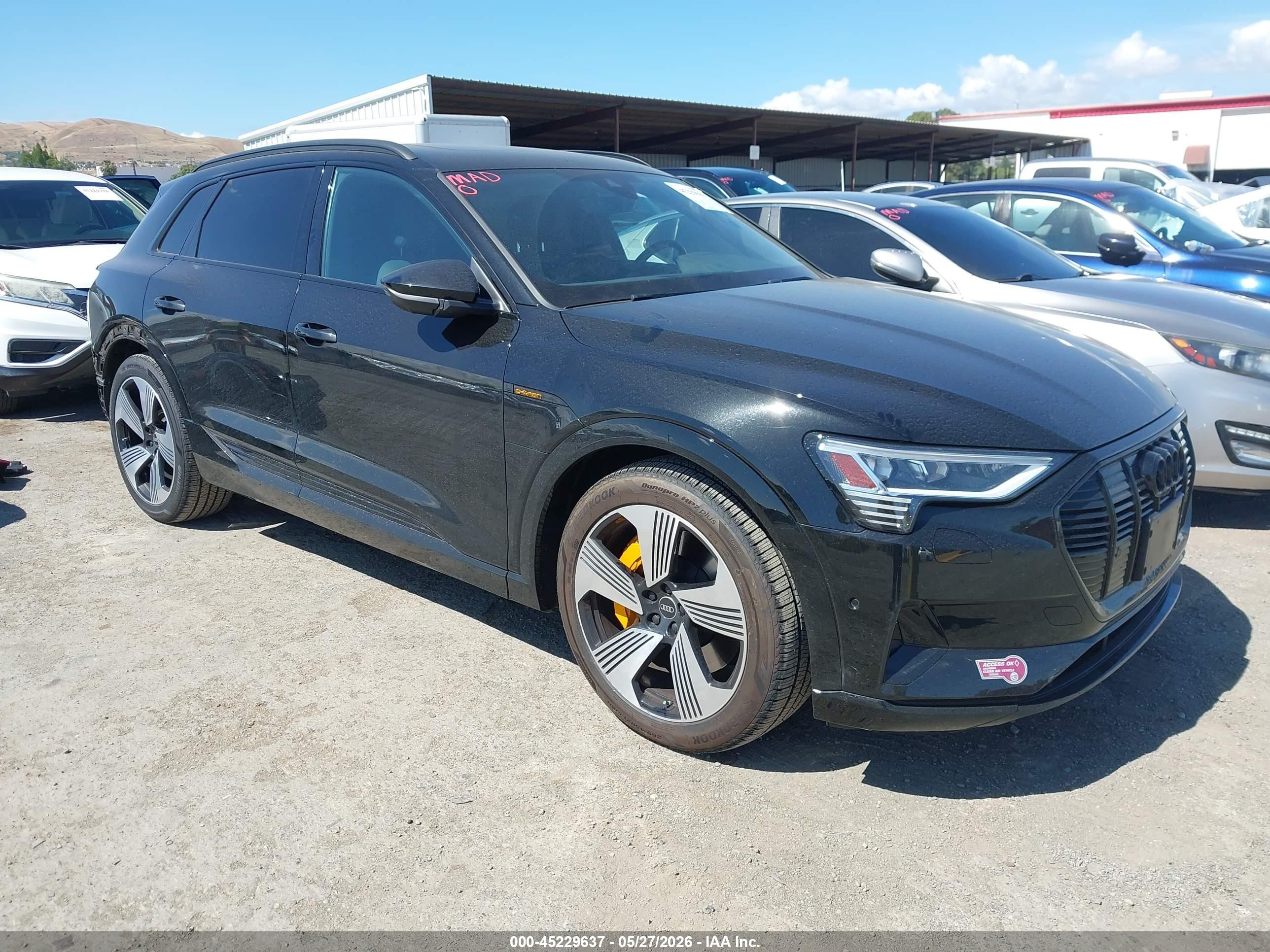 2023 Audi e-tron Premium Plus, VIN WA1LAAGE5PB024837 — Rear end