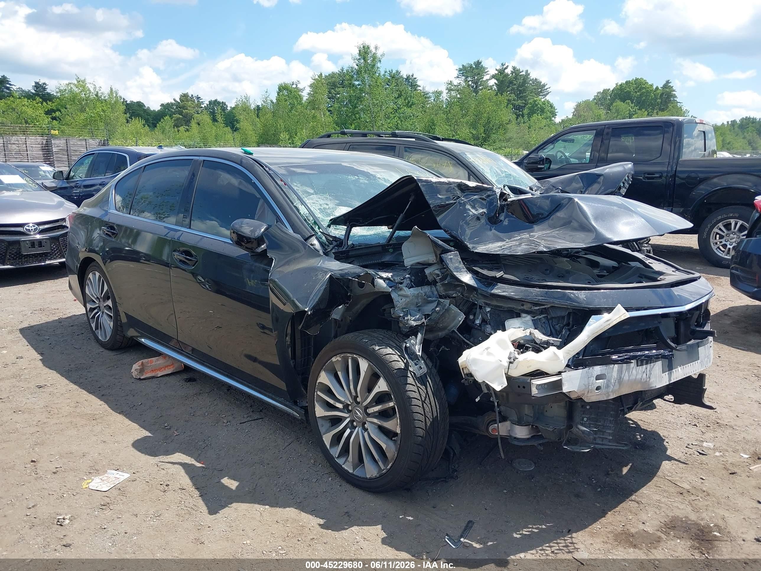 2018 Acura RLX Technology, VIN JH4KC1F51JC000595 — Front end