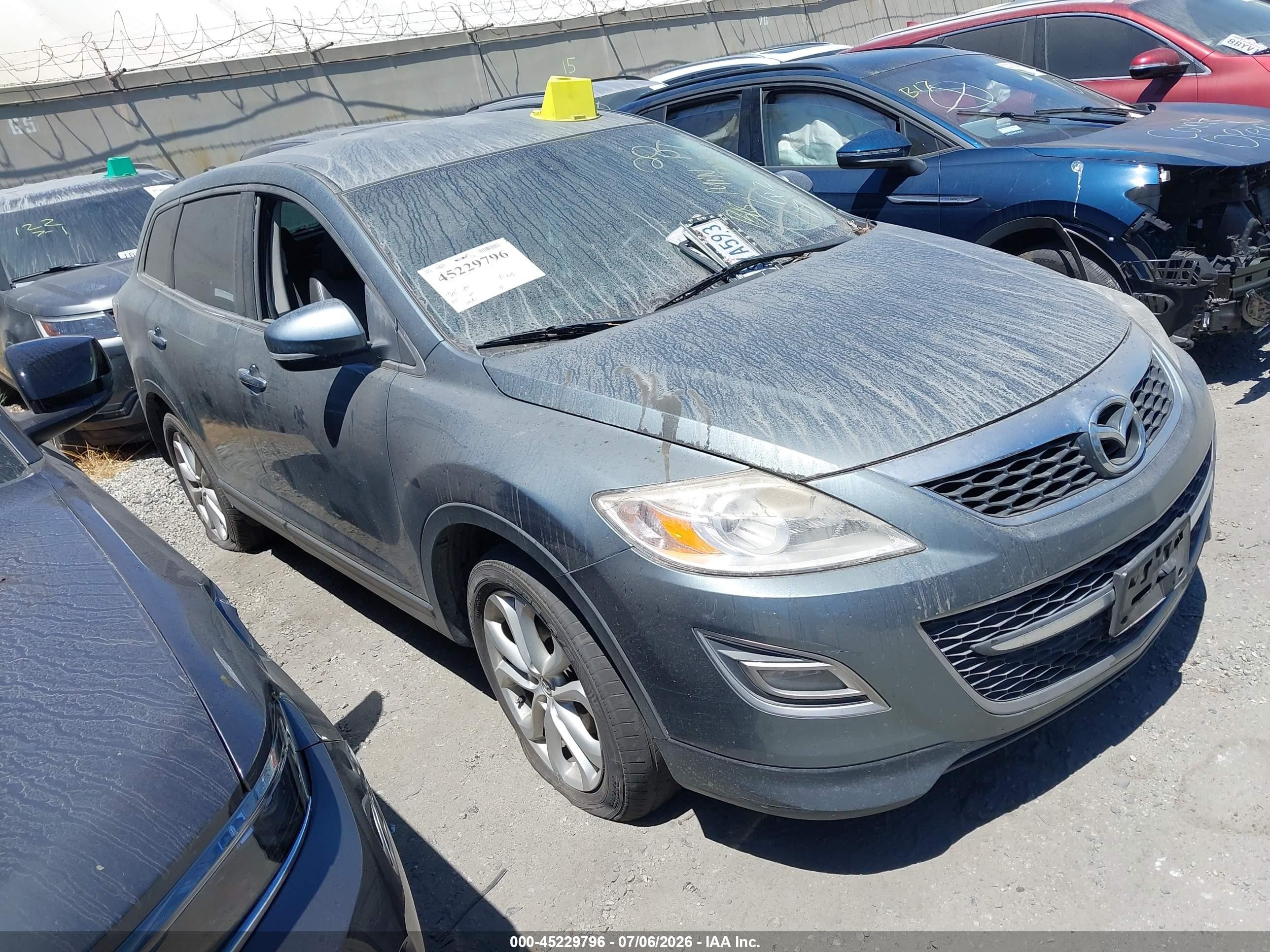 2011 Mazda CX-9 Grand Touring, VIN JM3TB2DV8B0329239 — Vandalism