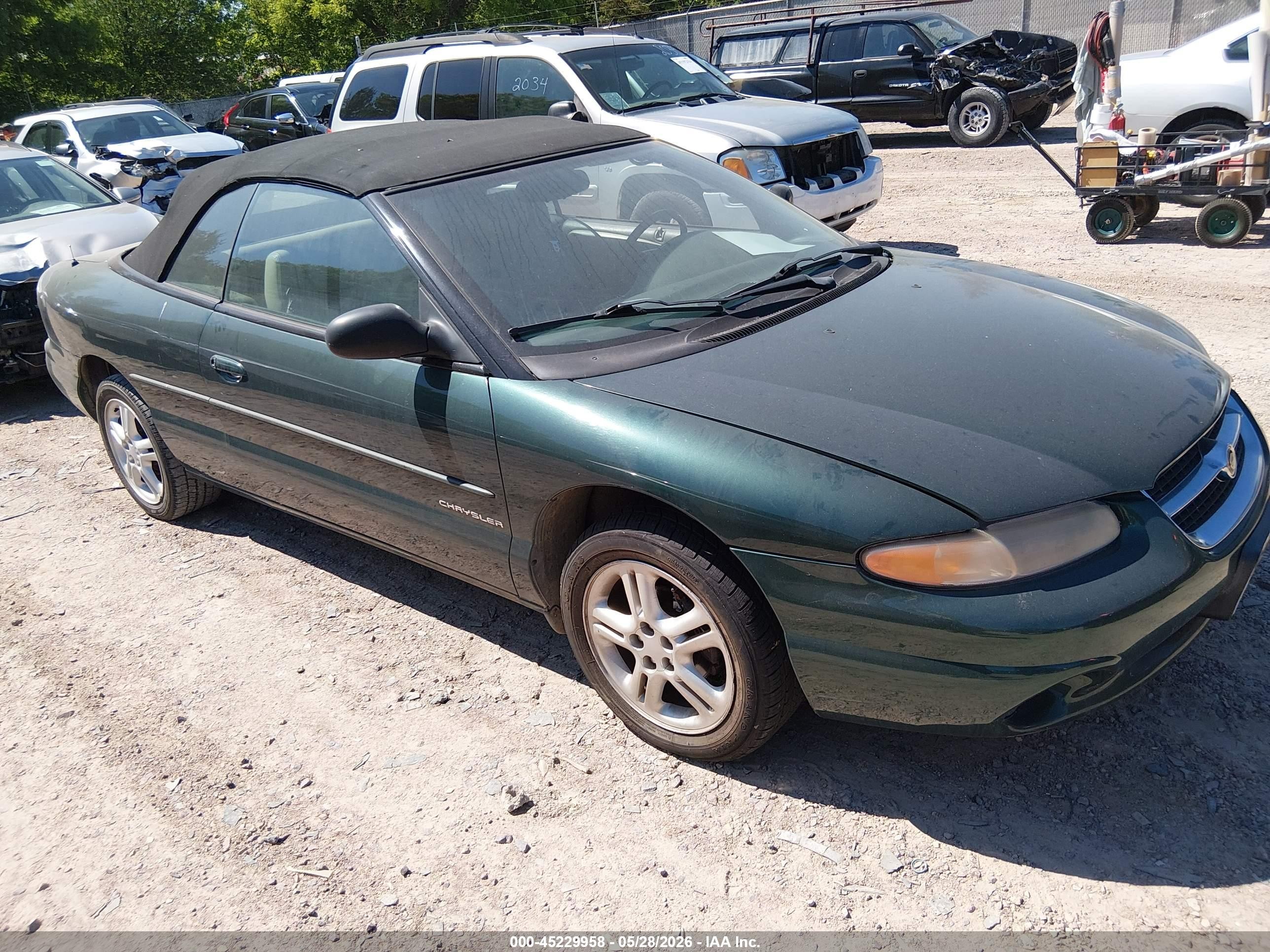 1997 Chrysler Sebring JXi, VIN 3C3EL55H0VT521887 — Обычный износ