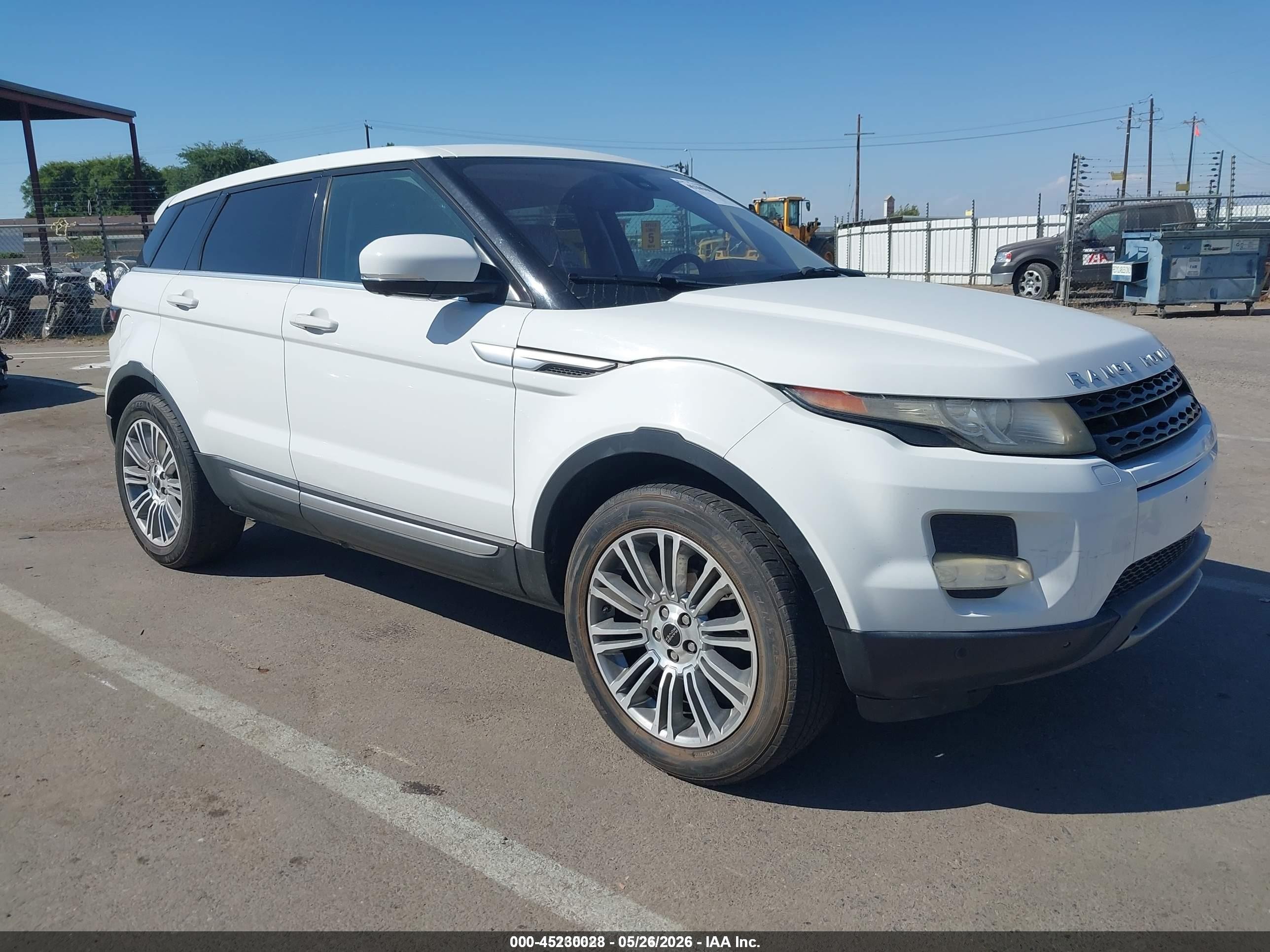 2012 Land Rover Range Rover Evoque Prestige Premium, VIN SALVV2BG5CH637557 — Normal wear