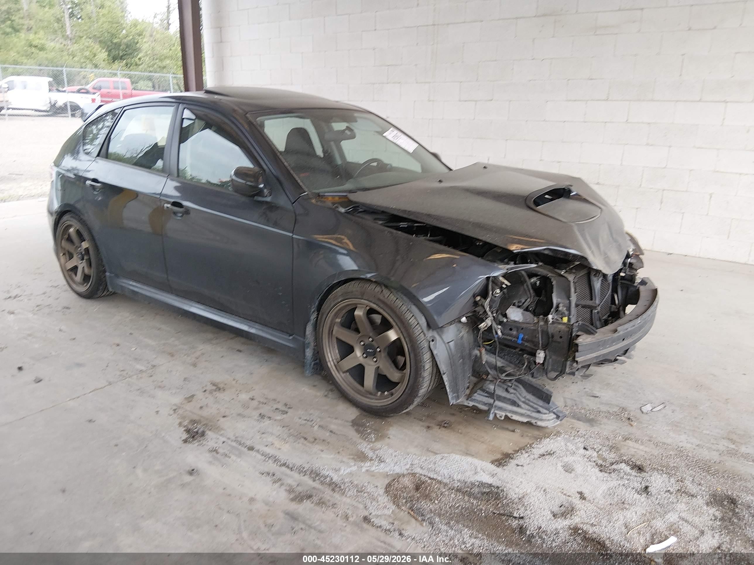 2009 Subaru WRX, VIN JF1GH76679G809226 — Перед