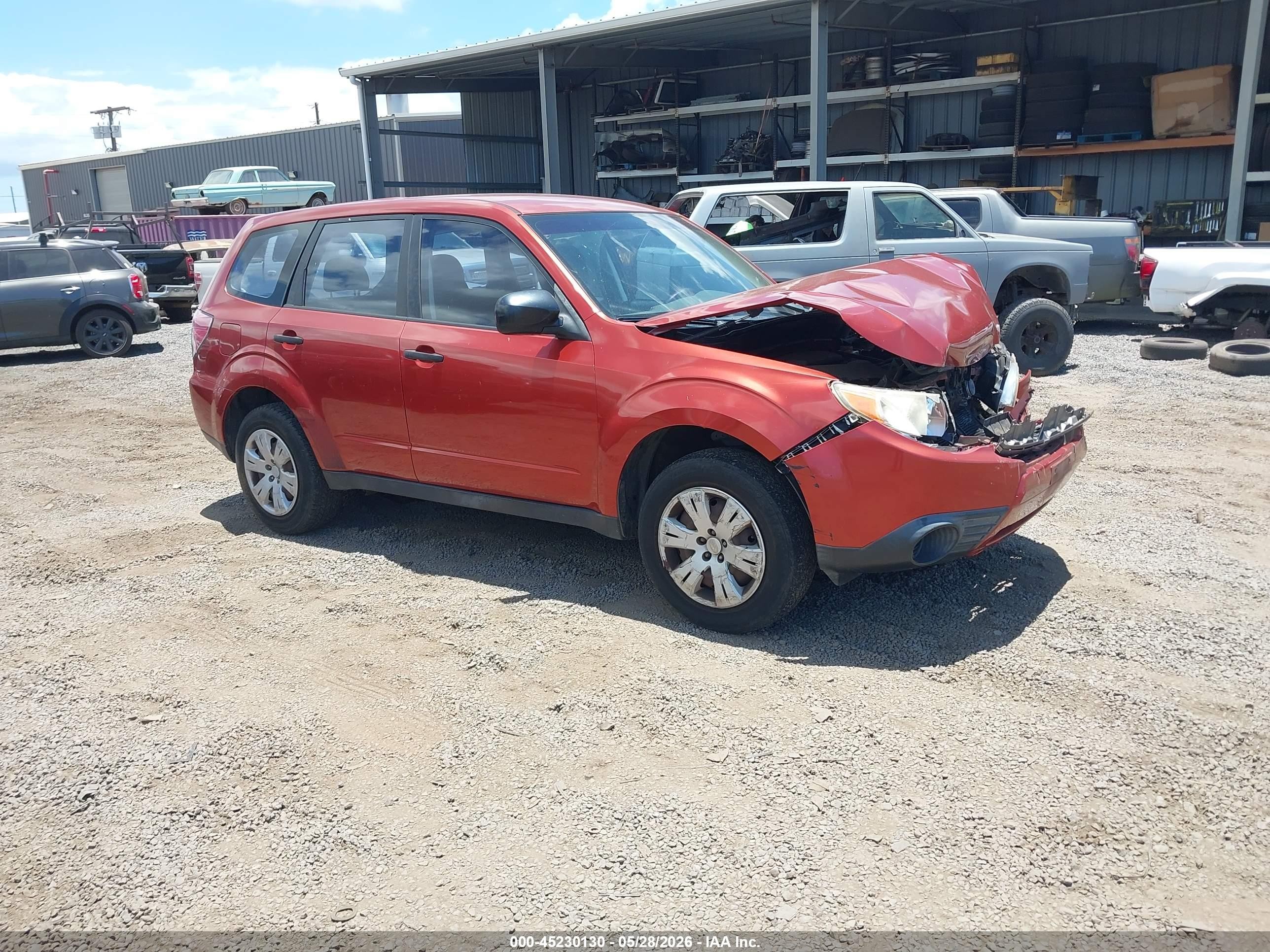 2010 Subaru Forester X, VIN JF2SH6AC1AH753568 — Front end