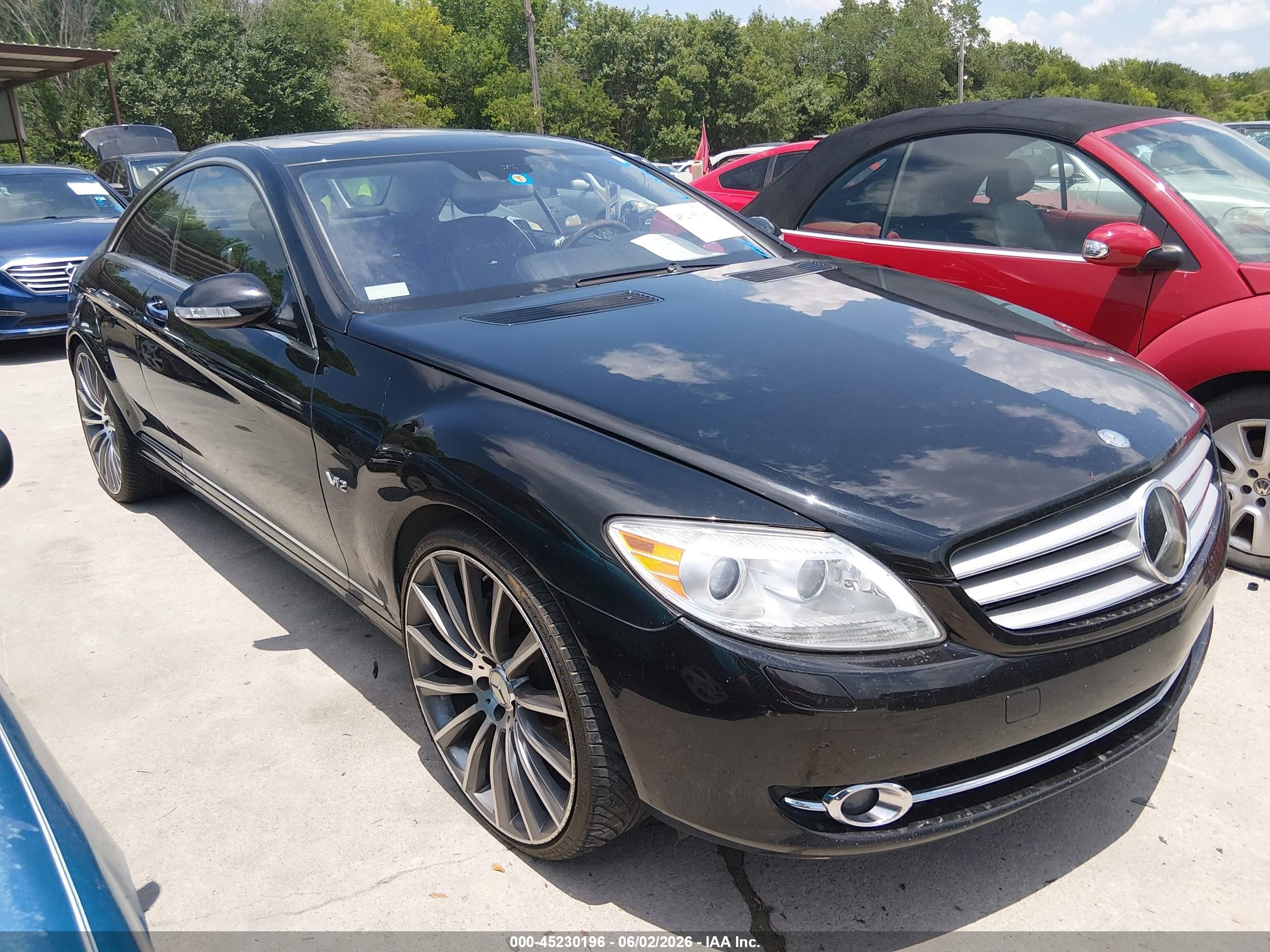 2008 Mercedes-Benz CL V12, VIN WDDEJ76X48A011143 — Normal wear