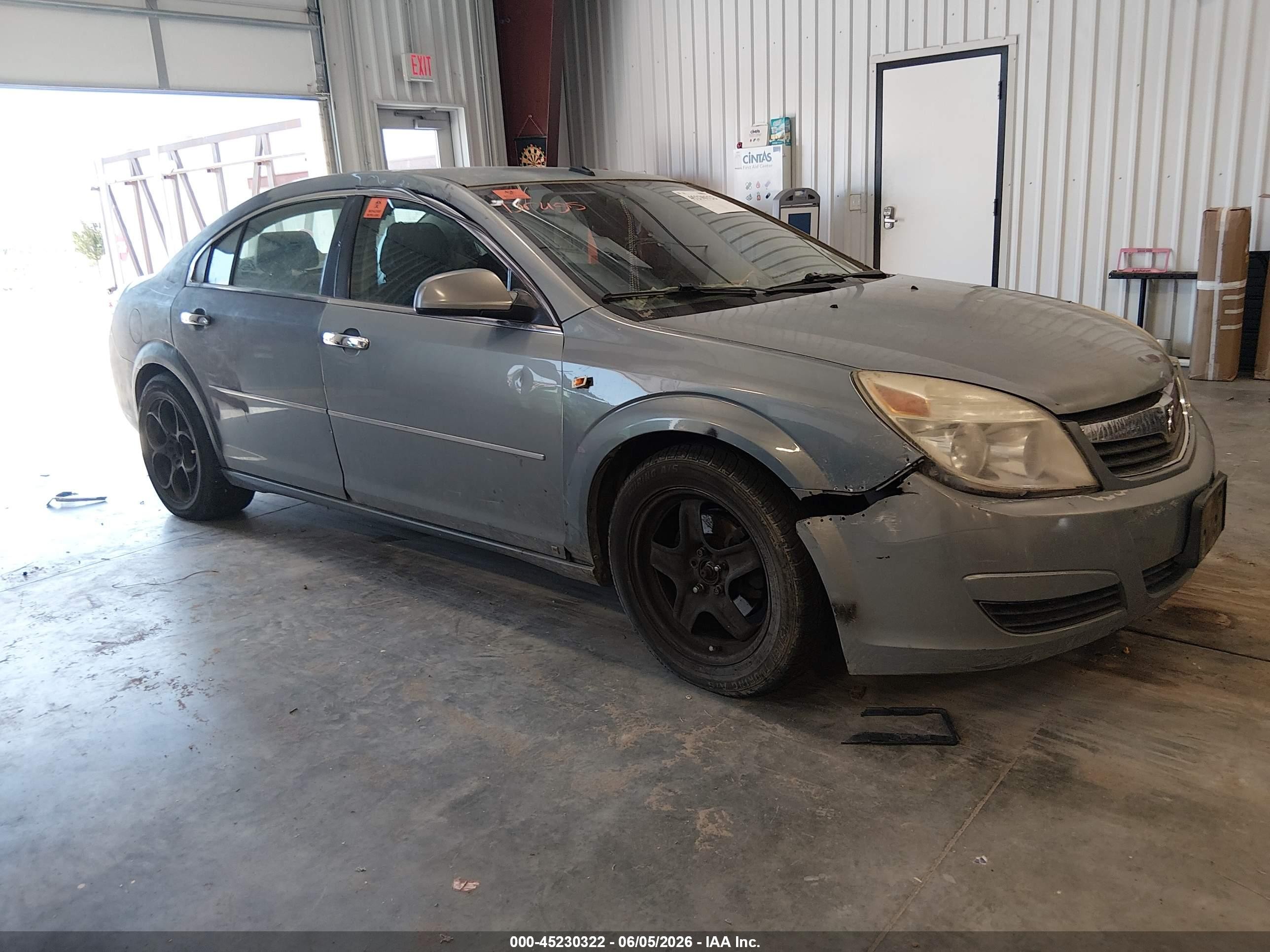 2008 Saturn Aura XE, VIN 1G8ZS57N78F125242 — Front end
