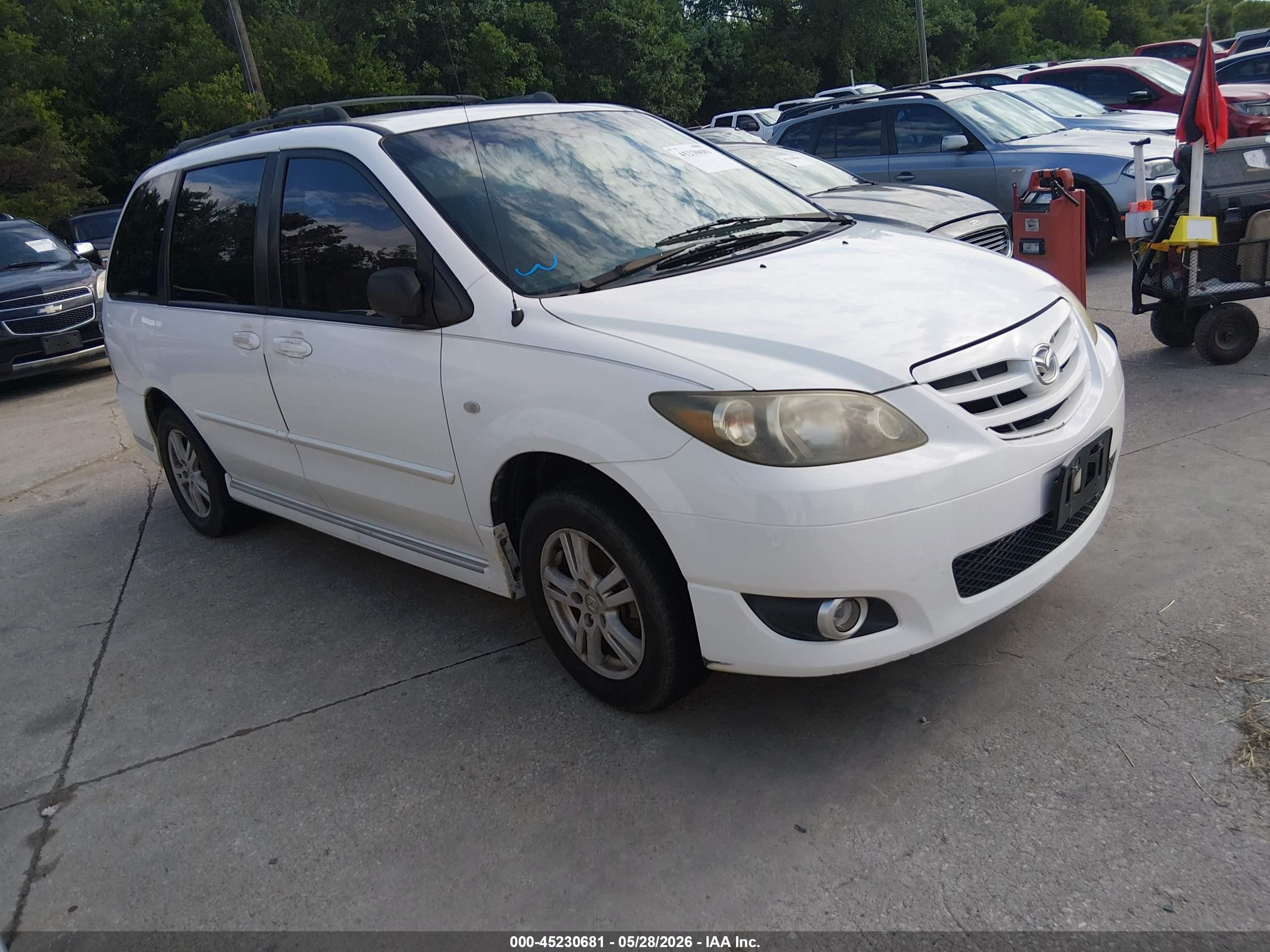 2005 Mazda MPV LX, VIN JM3LW28A250541893 — Обычный износ