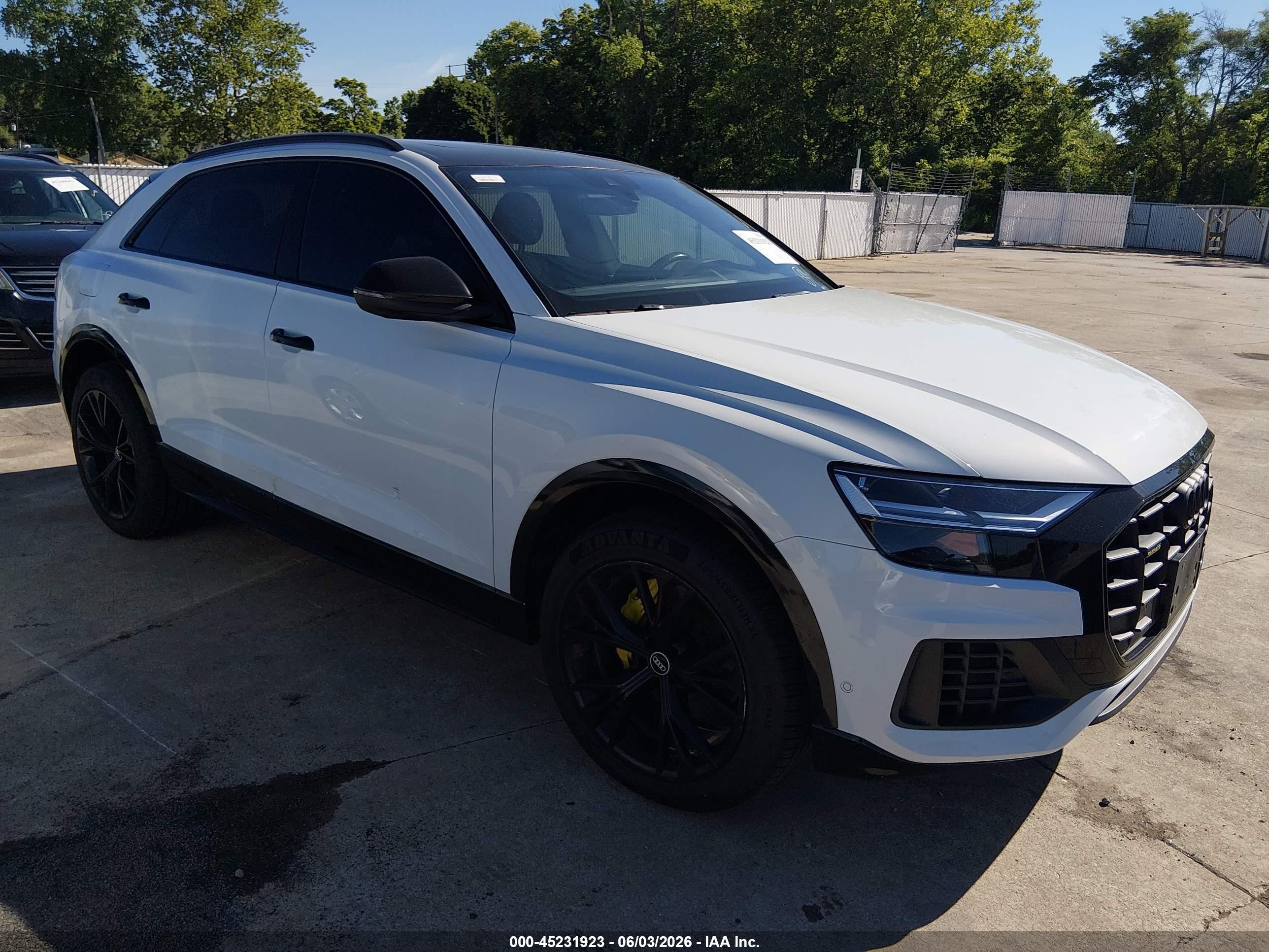 2021 Audi Q8 Premium, VIN WA1AVAF12MD017273 — Side