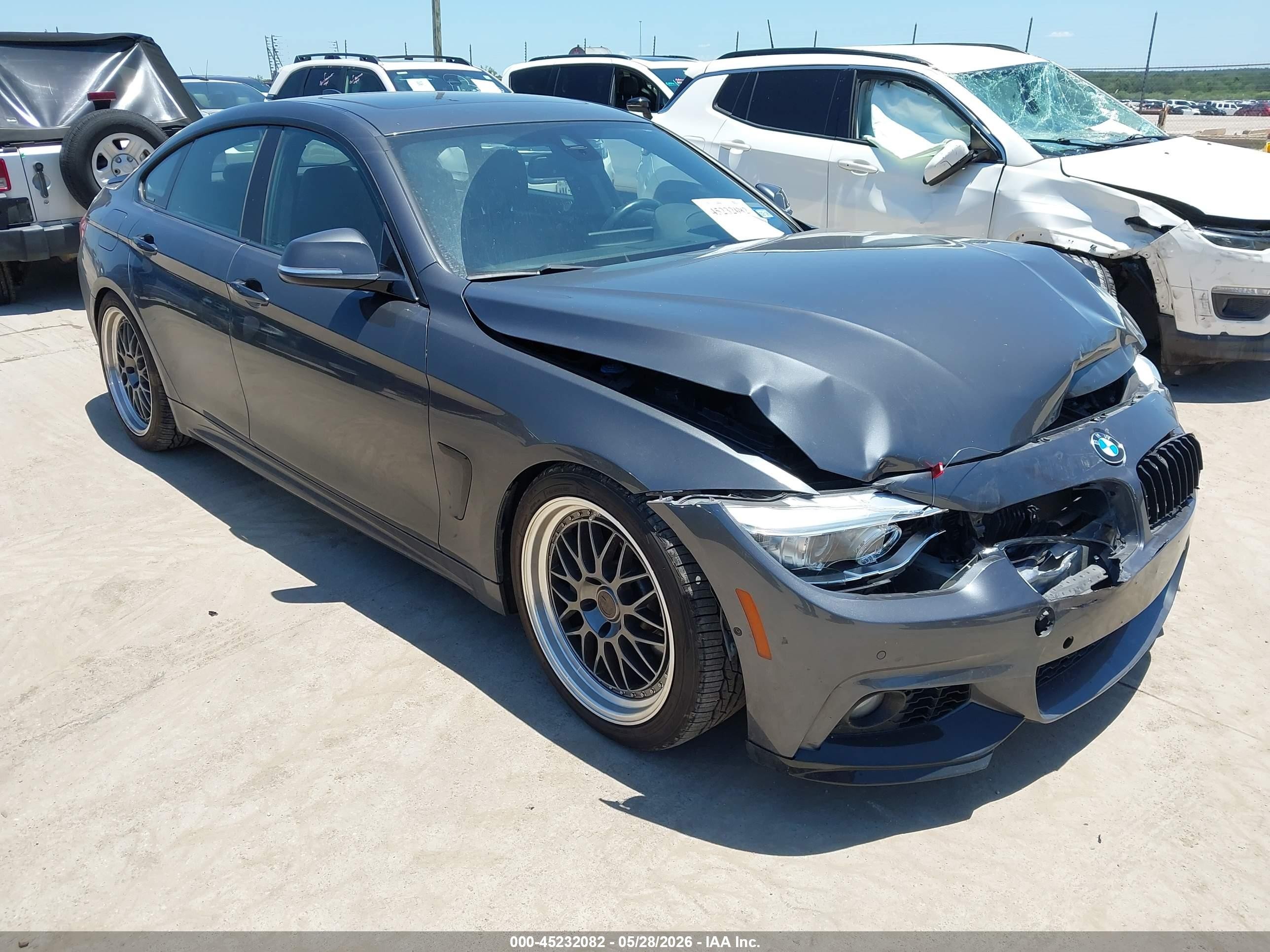 2016 BMW 4 Series 435i, VIN WBA4B1C56GG243044 — Front end