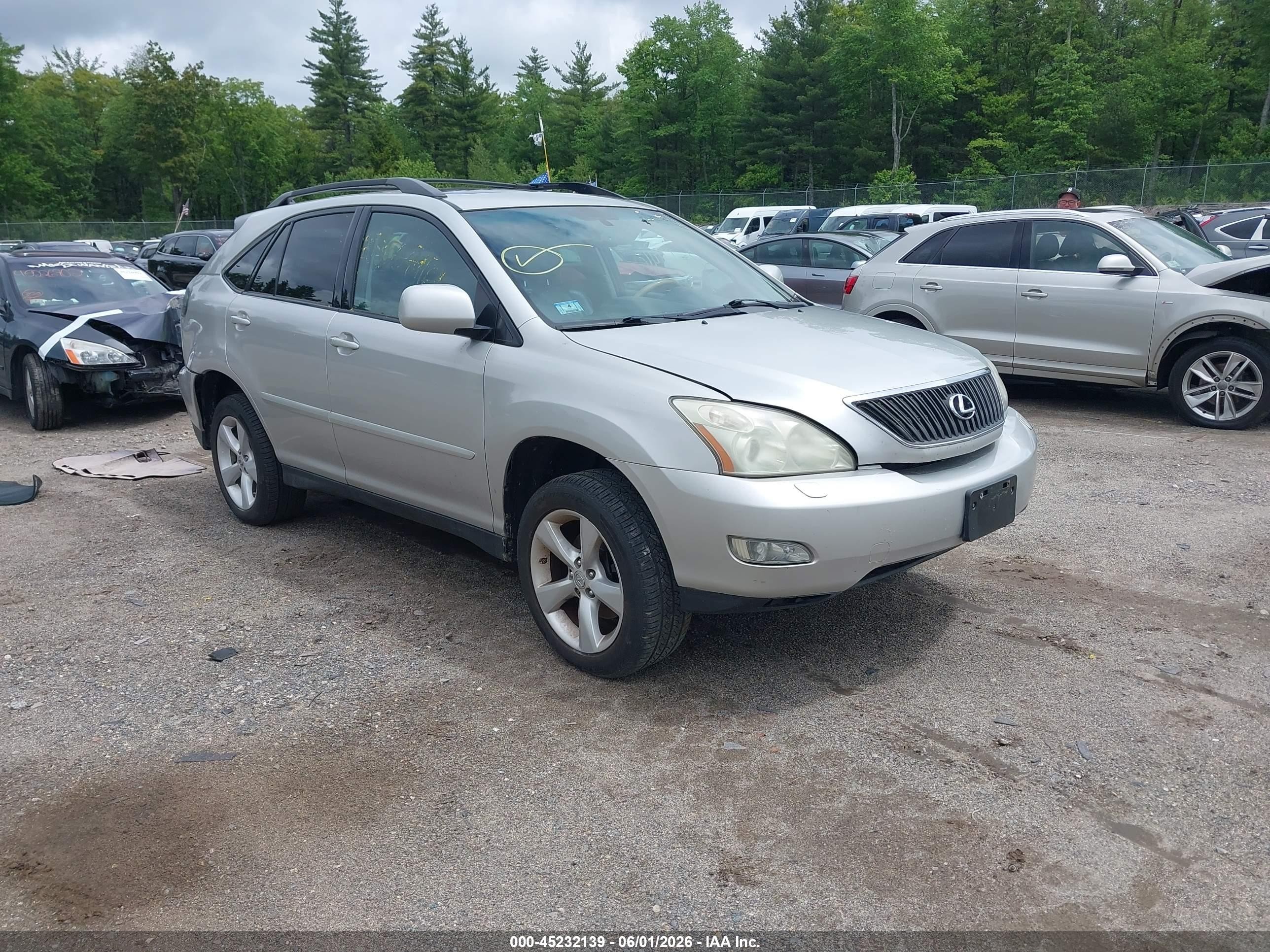 2007 Lexus RX 350, VIN 2T2HK31UX7C040890 — Rear end