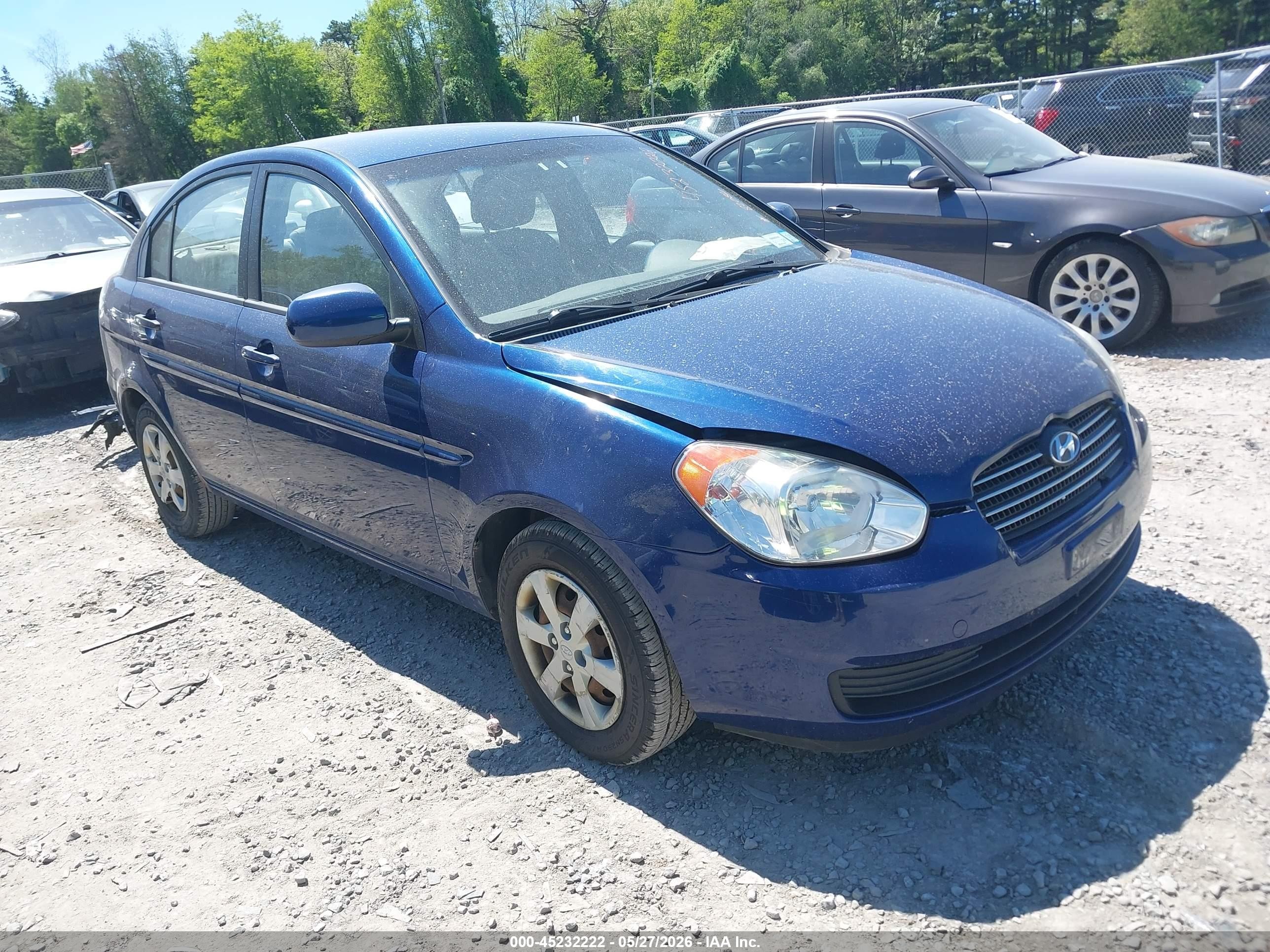 2010 Hyundai Accent GLS, VIN KMHCN4AC7AU525559 — Normal wear
