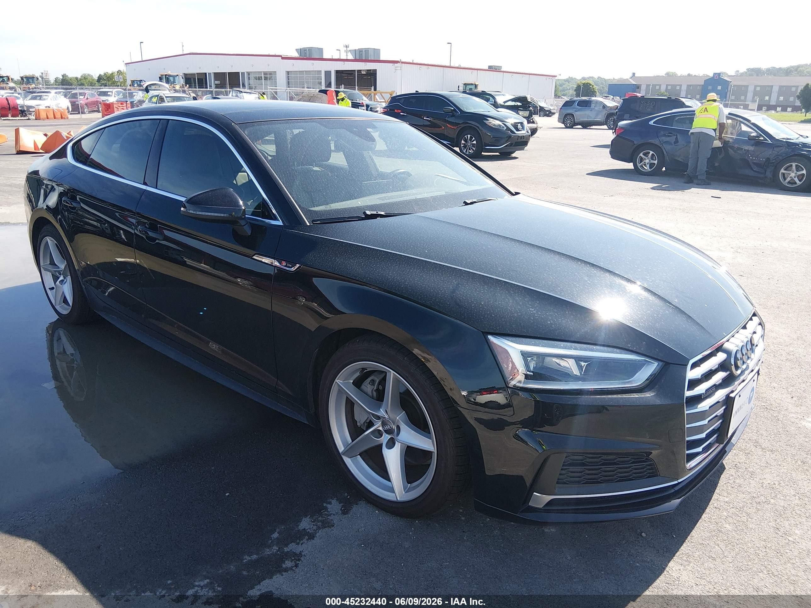 2019 Audi A5 Sportback Premium, VIN WAUDNCF54KA088195 — Hail