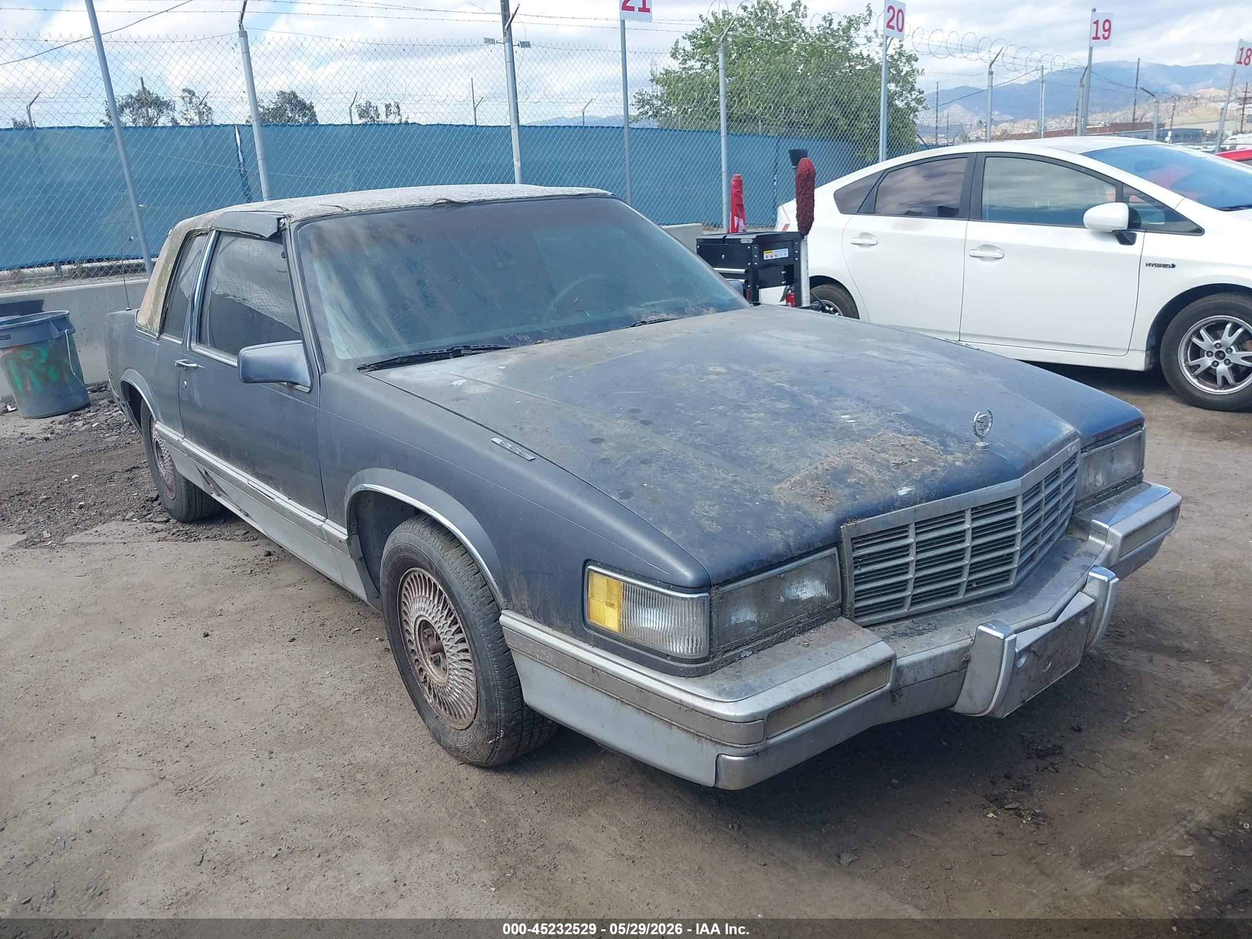 1991 Cadillac DeVille, VIN 1G6CD13BXM4345087 — Обычный износ