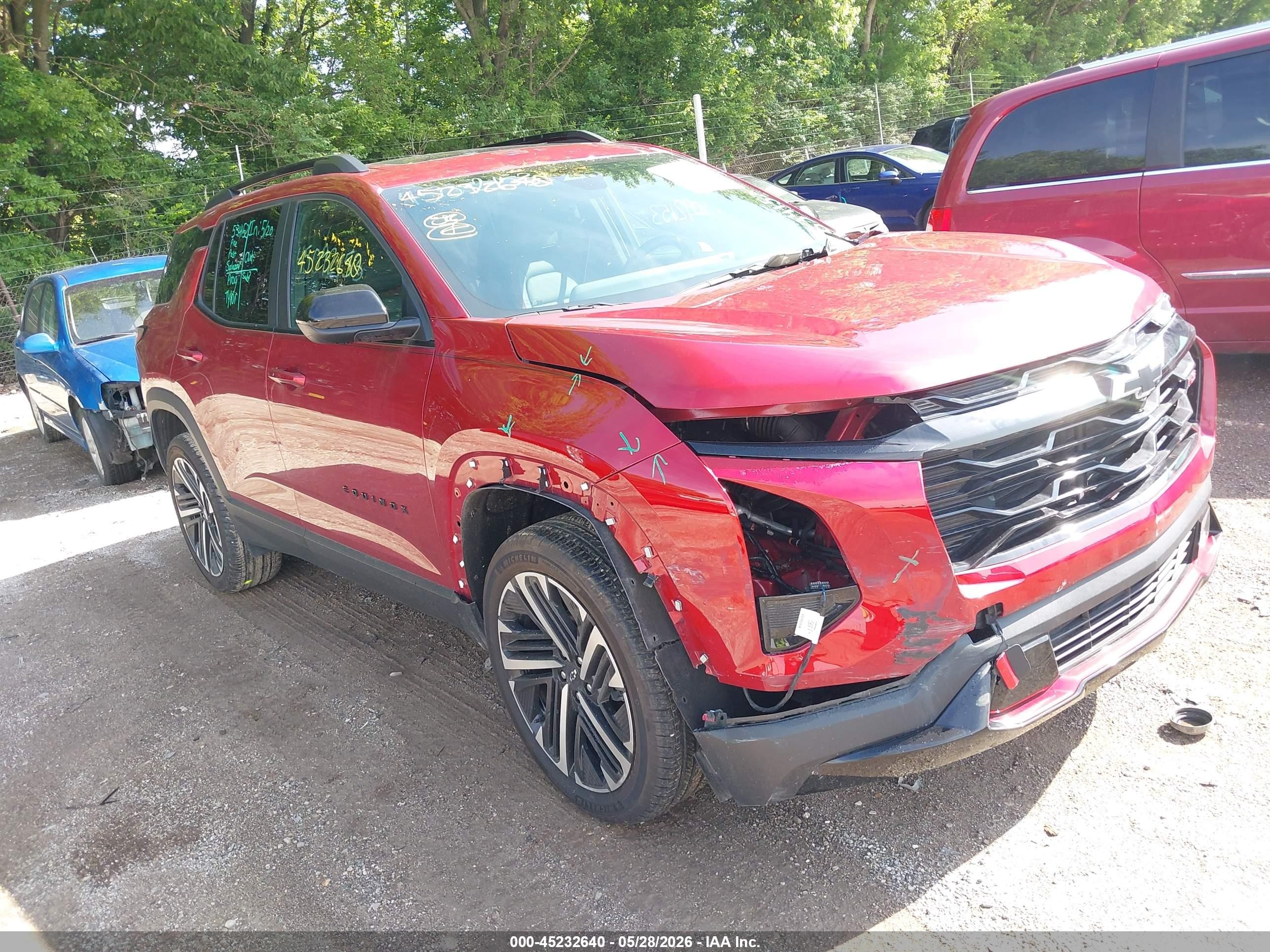 2026 Chevrolet Equinox FWD RS, VIN 3GNAXLEG1TL130195 — Side