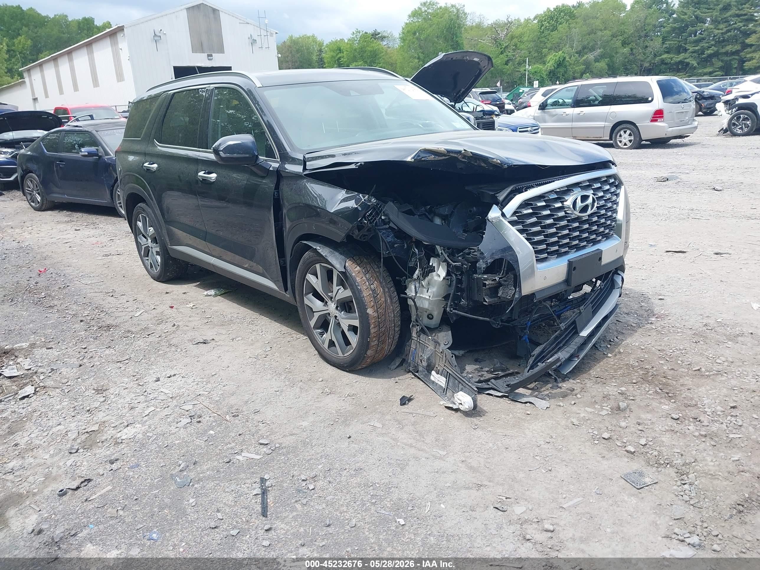 2020 Hyundai Palisade SEL, VIN KM8R3DHE3LU060062 — Front end