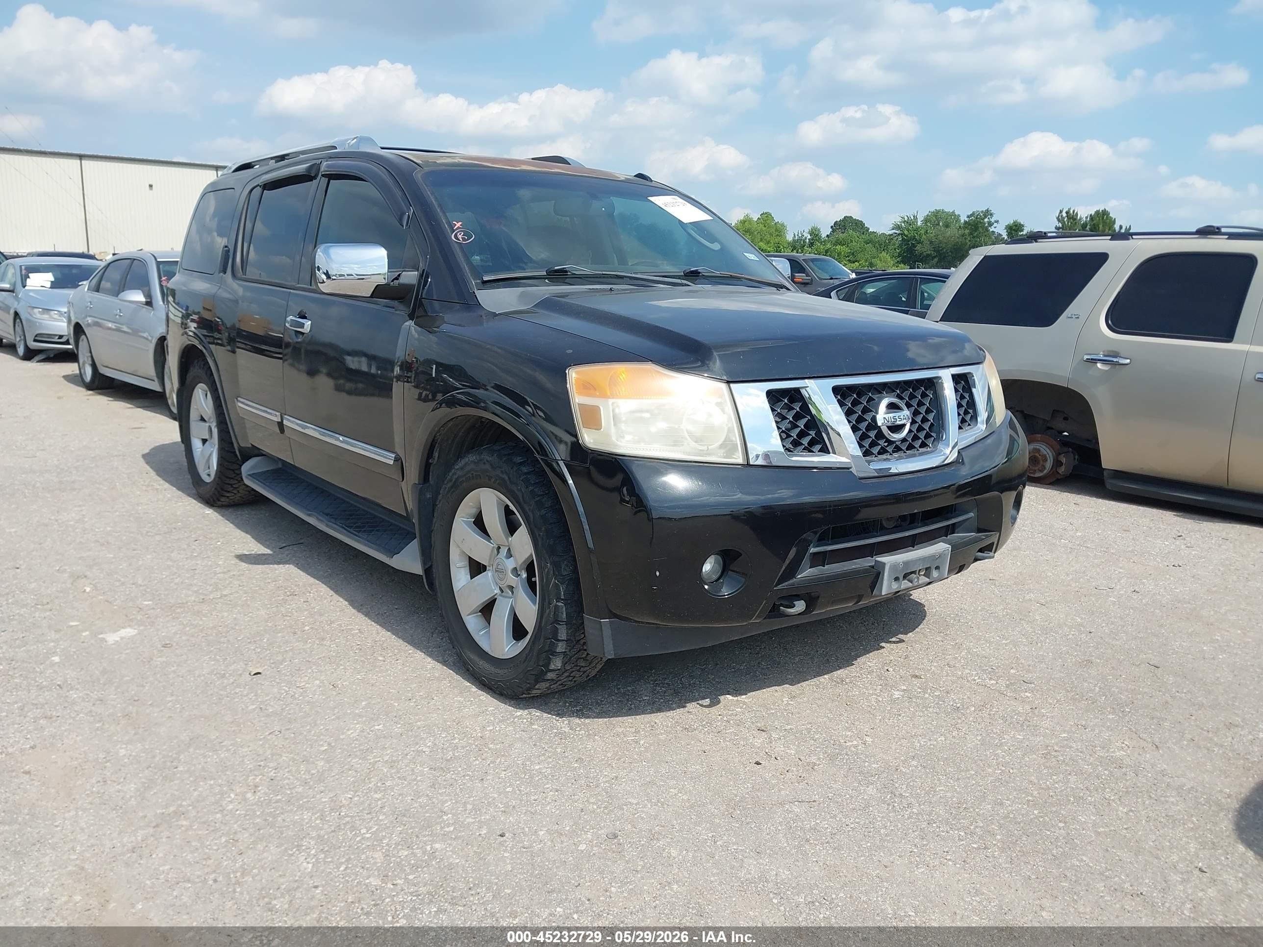 2011 Nissan Armada SV, VIN 5N1BA0ND7BN624073 — Normal wear