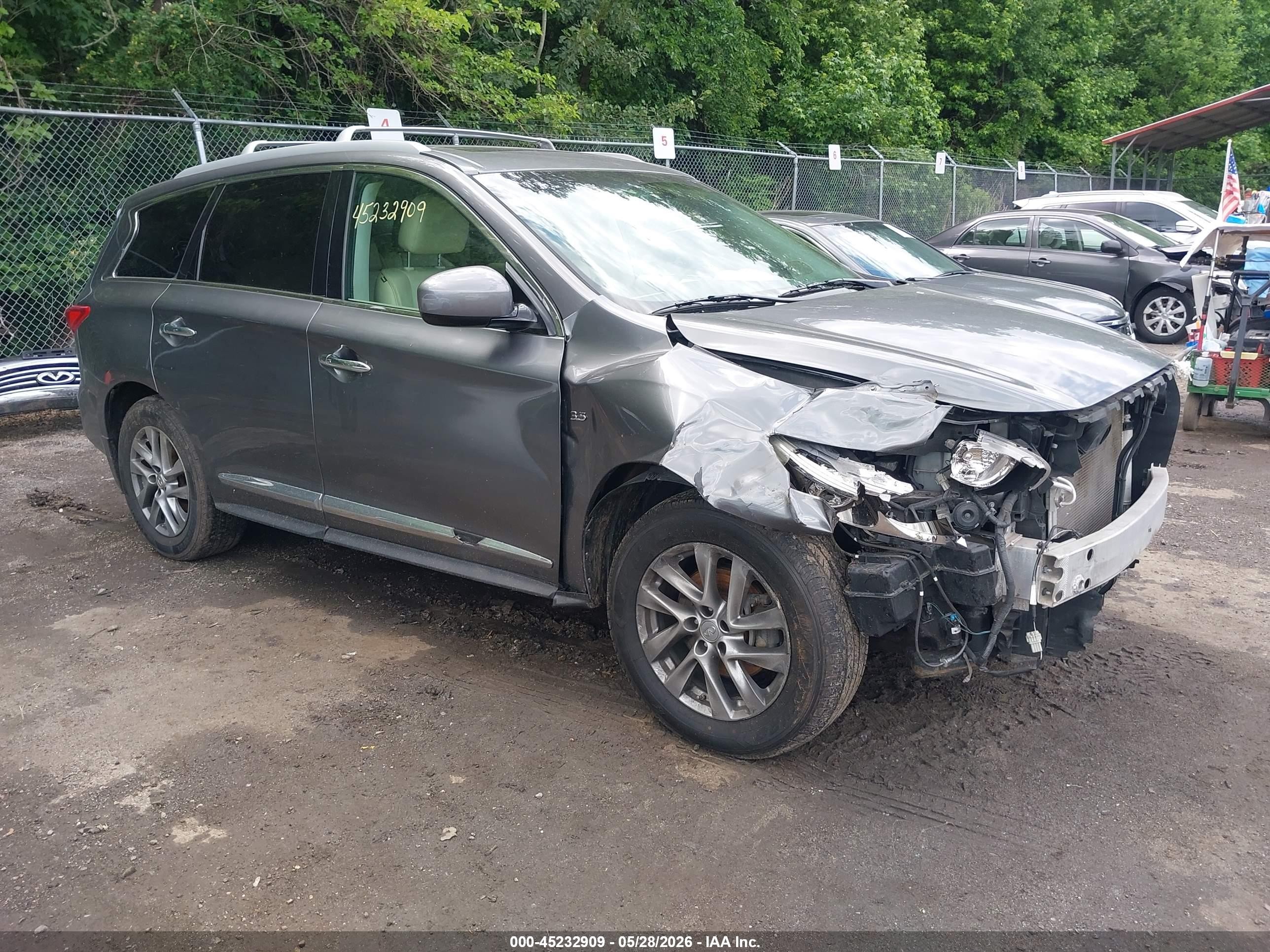 2015 Infiniti QX60, VIN 5N1AL0MM0FC520114 — Front end