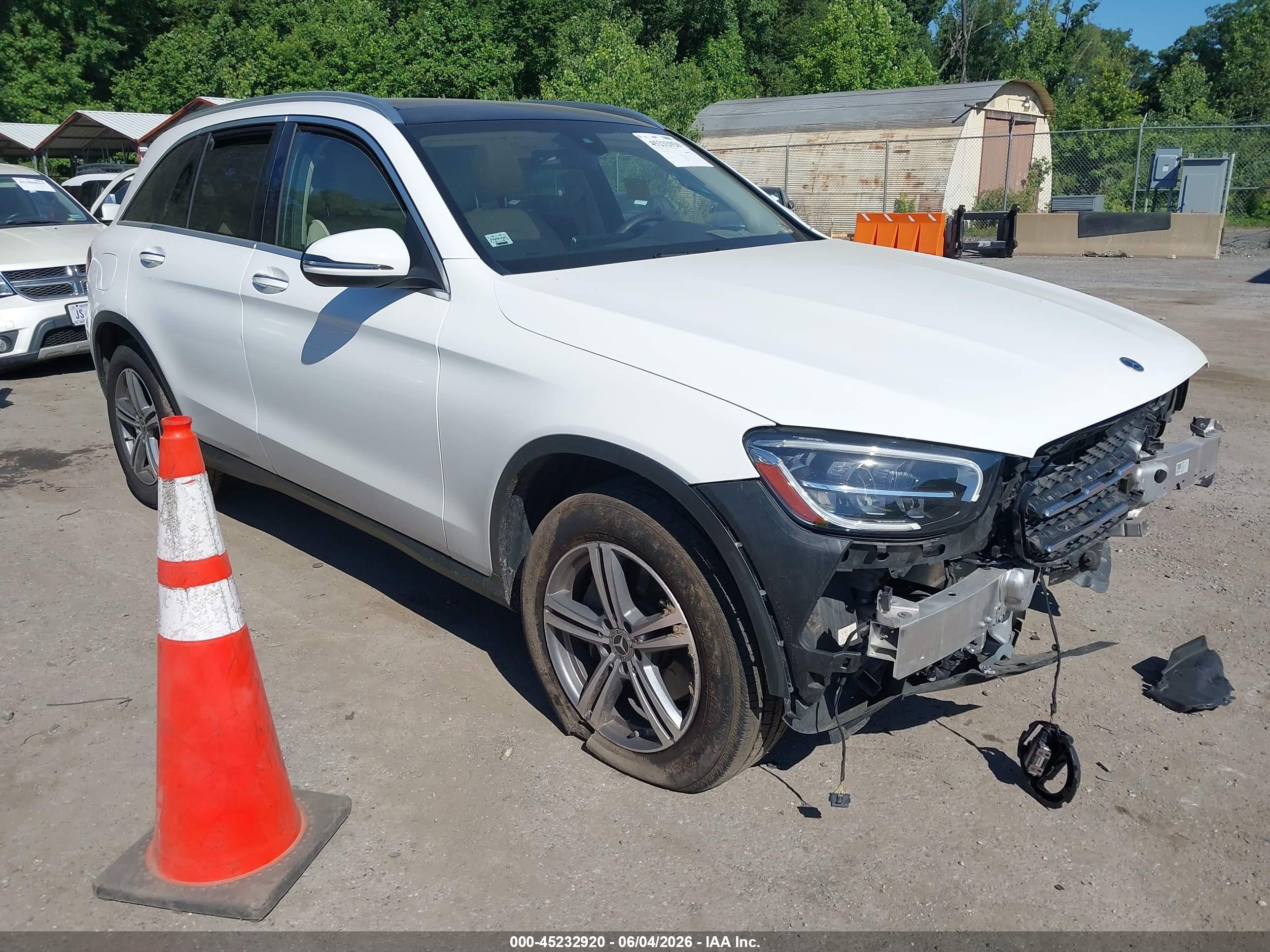 2021 Mercedes-Benz GLC 300, VIN W1N0G8EB2MF876178 — Theft recovery