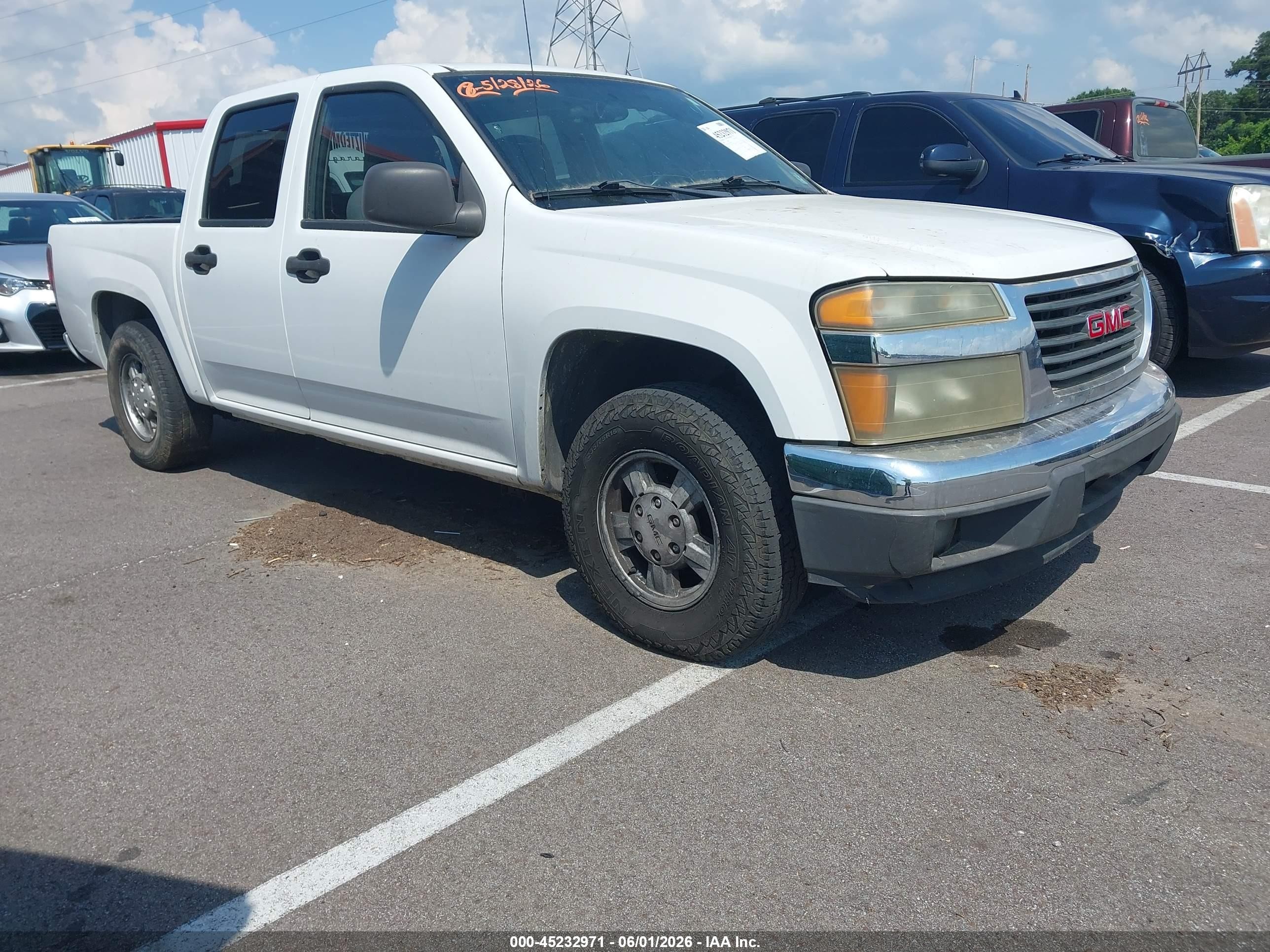 2006 GMC Canyon SLE2, VIN 1GTCS136368225018 — Rear end