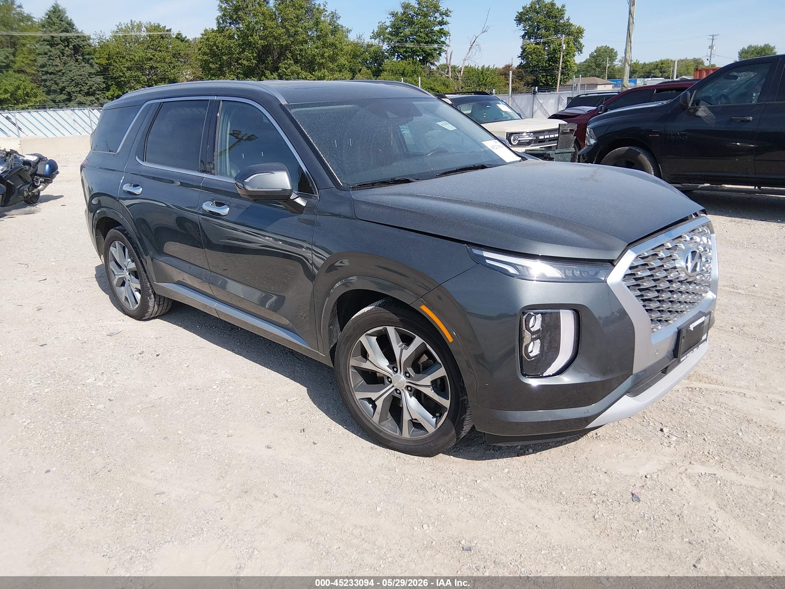 2021 Hyundai Palisade Limited, VIN KM8R5DHE6MU244858 — Front end
