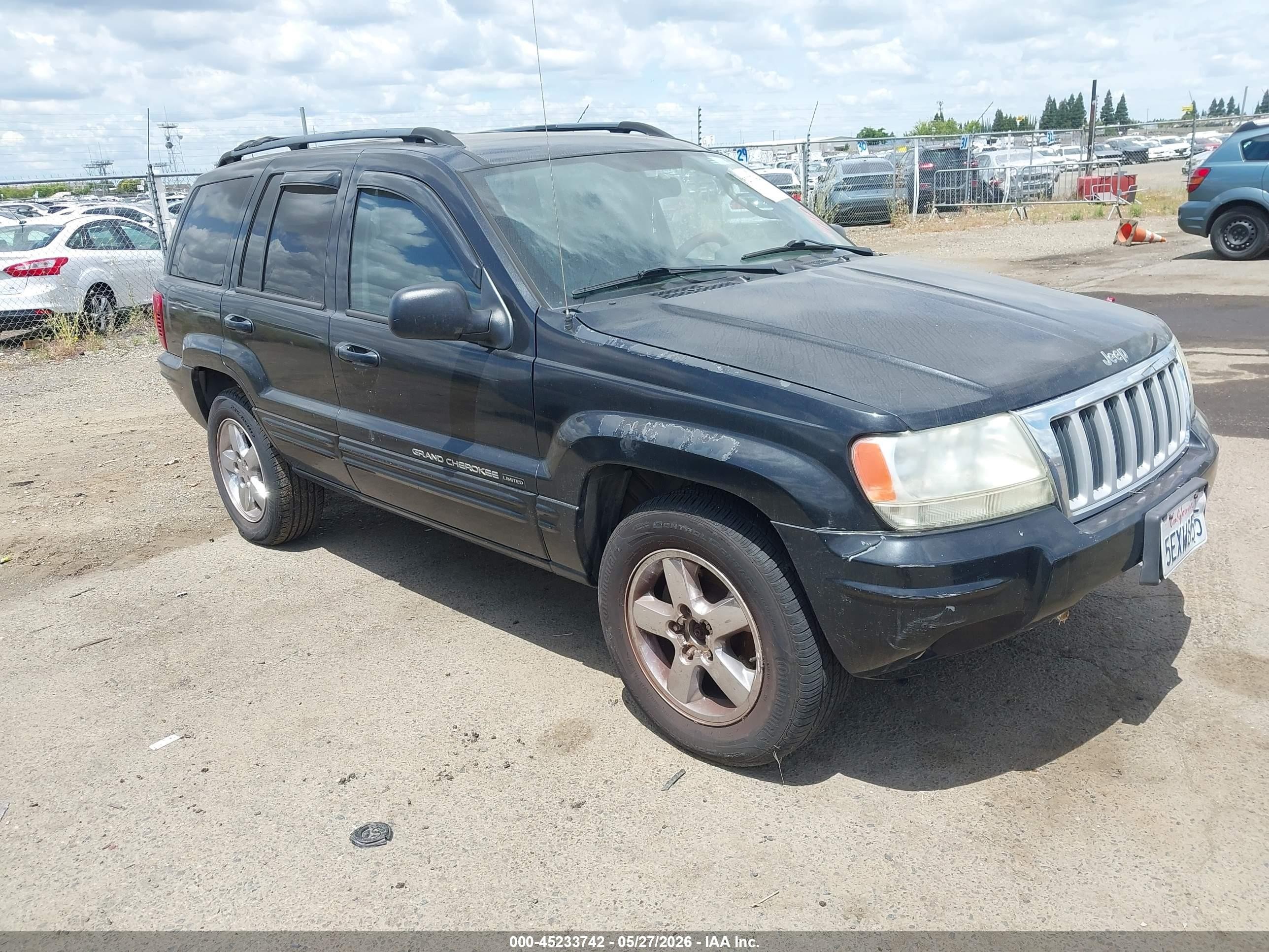 2004 Jeep Grand Cherokee Limited, VIN 1J4GX58S34C250974 — Normal wear
