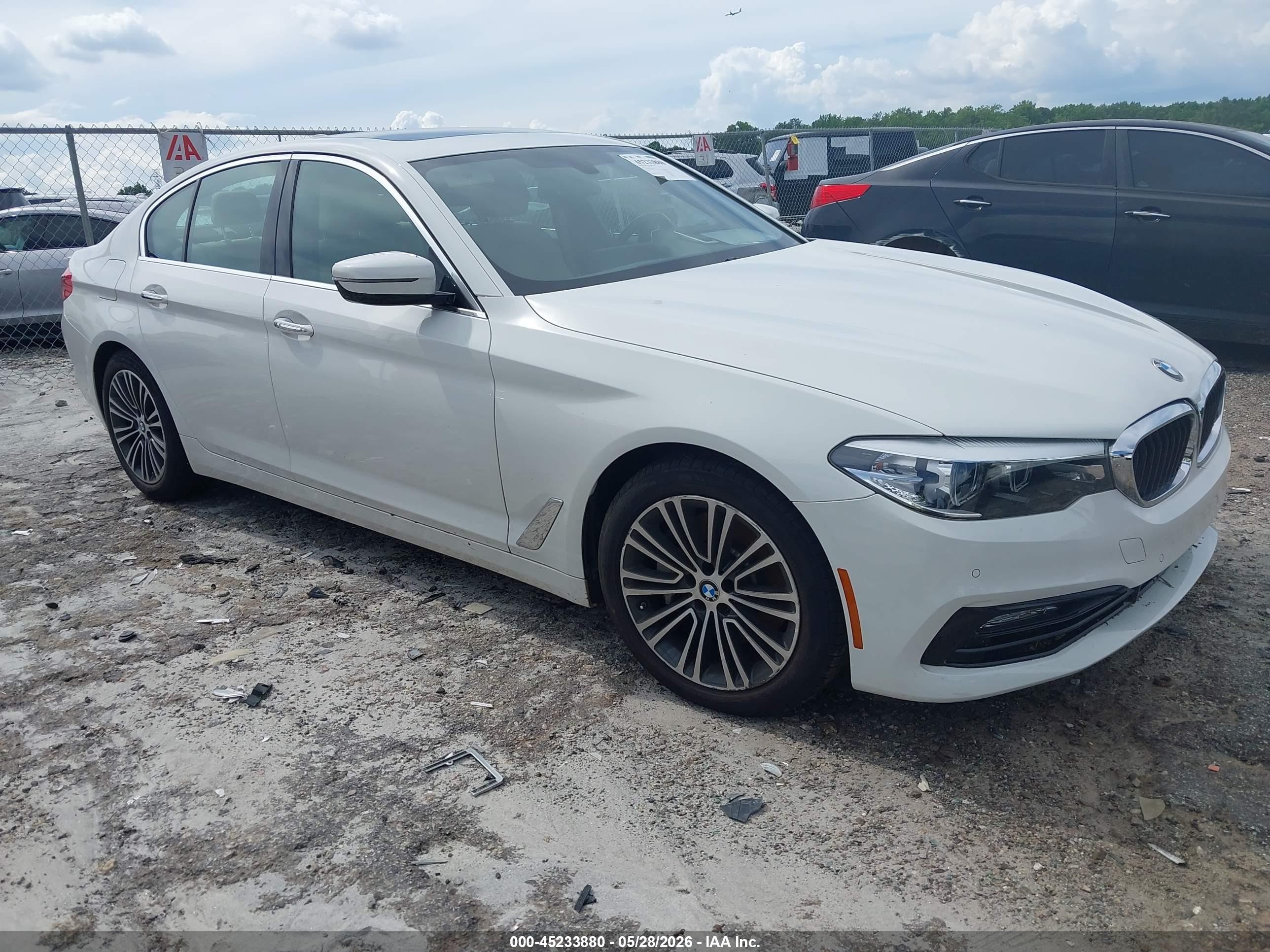 2018 BMW 5 Series 530i, VIN WBAJA5C54JWA36519 — Water / flood