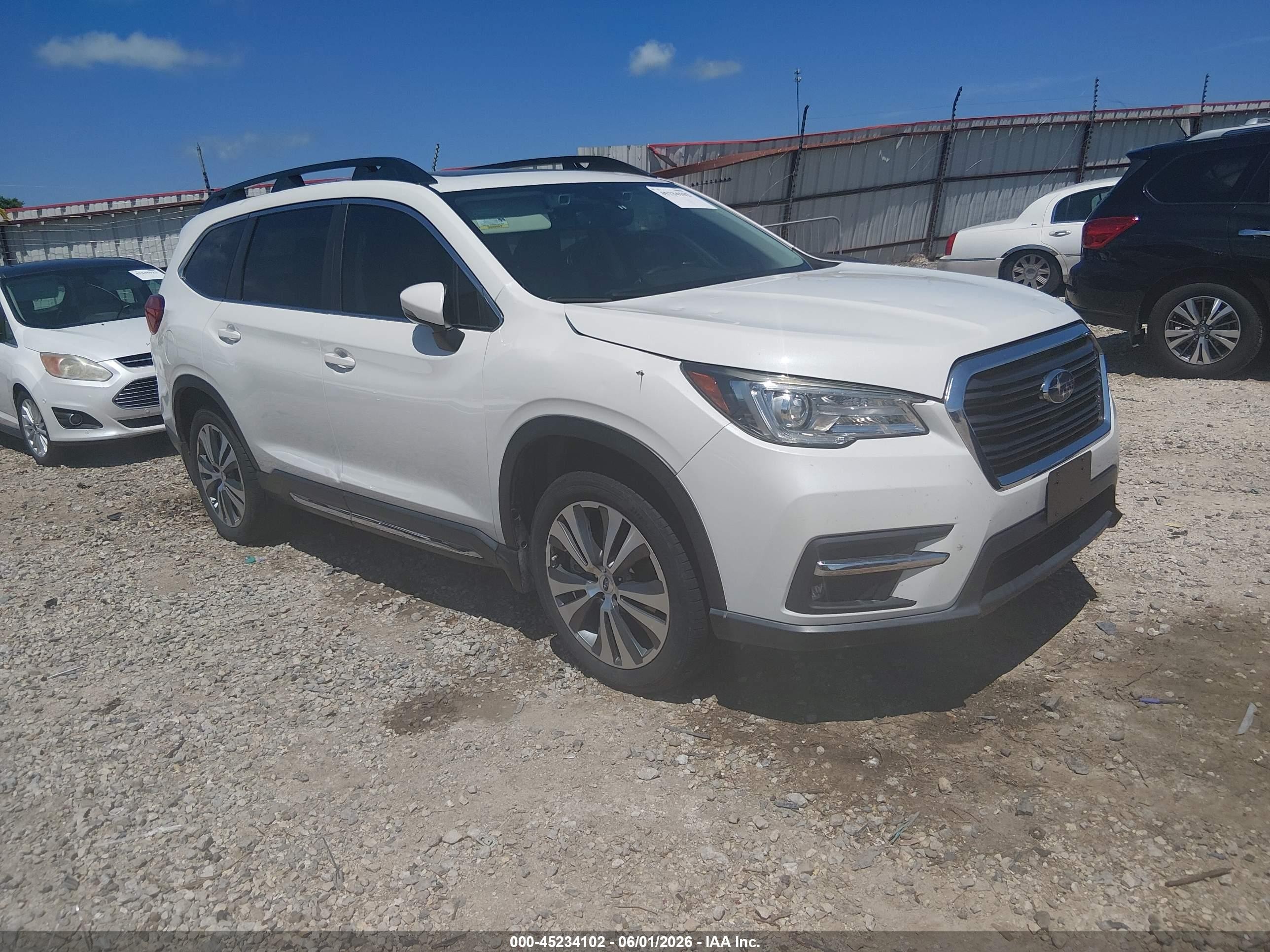 2020 Subaru Ascent Limited, VIN 4S4WMAPD7L3411794 — Hail