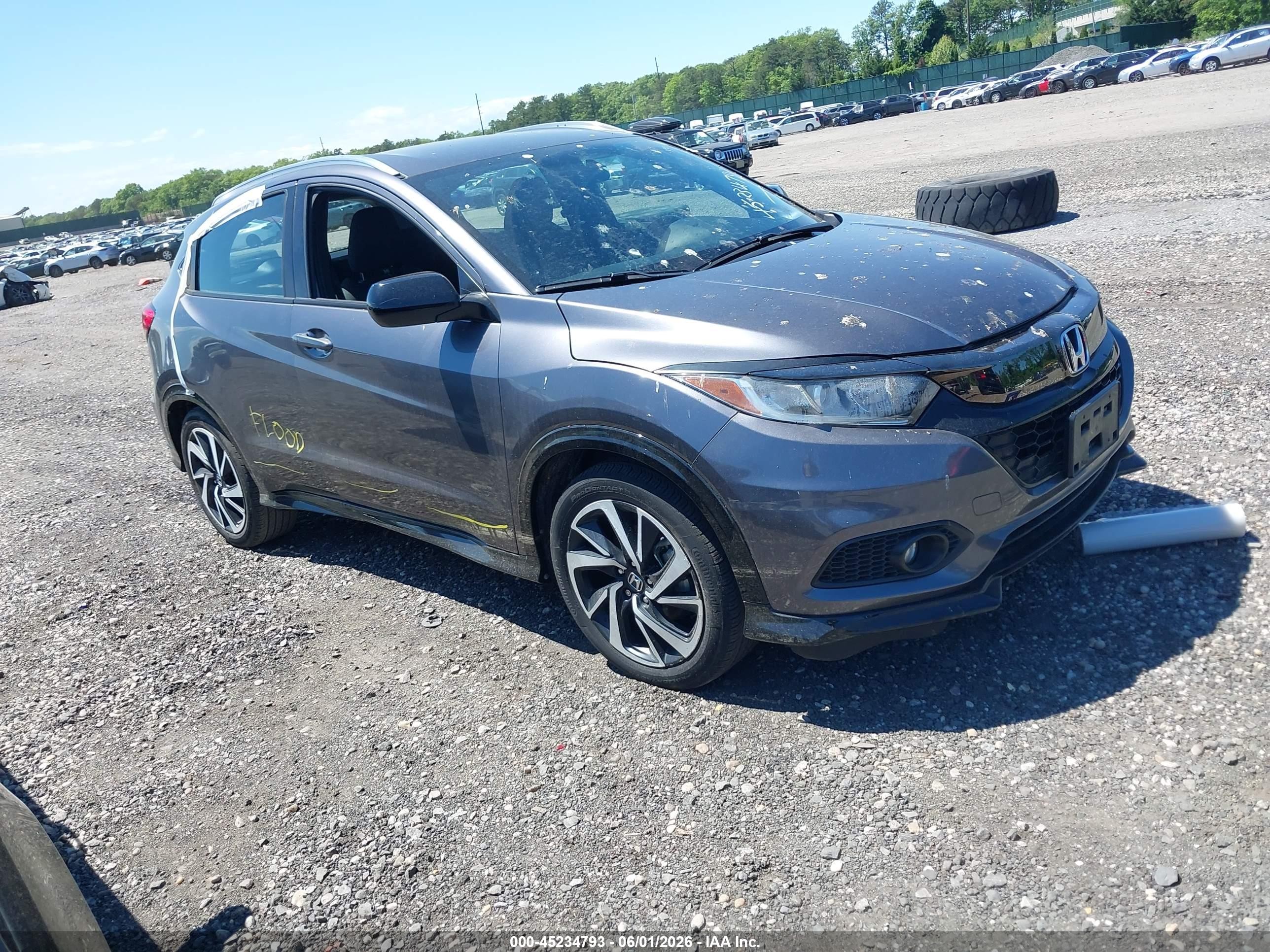 2020 Honda HR-V Sport, VIN 3CZRU6H16LM708194 — Вода / потоп