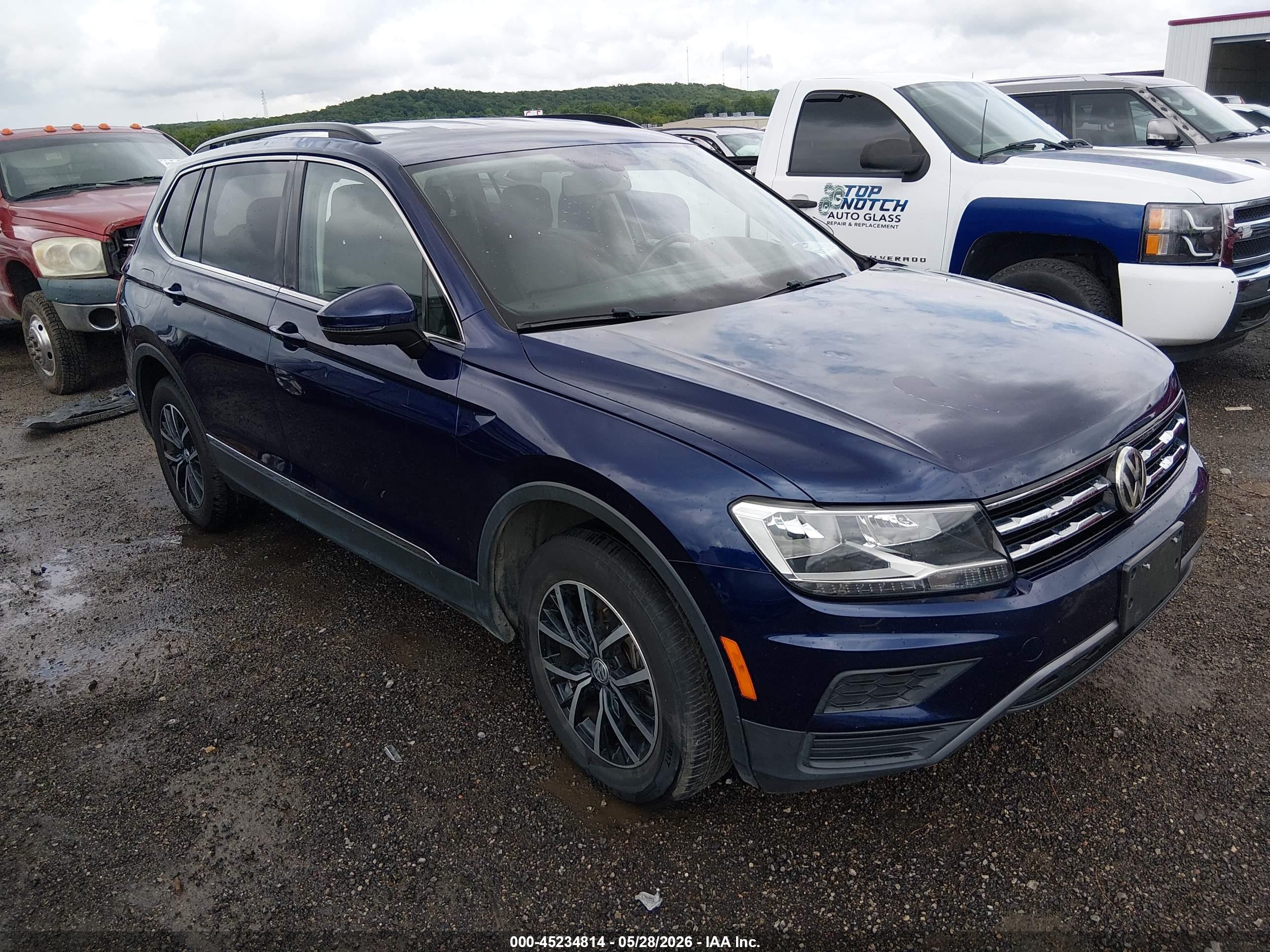 2021 Volkswagen Tiguan SE, VIN 3VV3B7AX7MM088674 — Hail