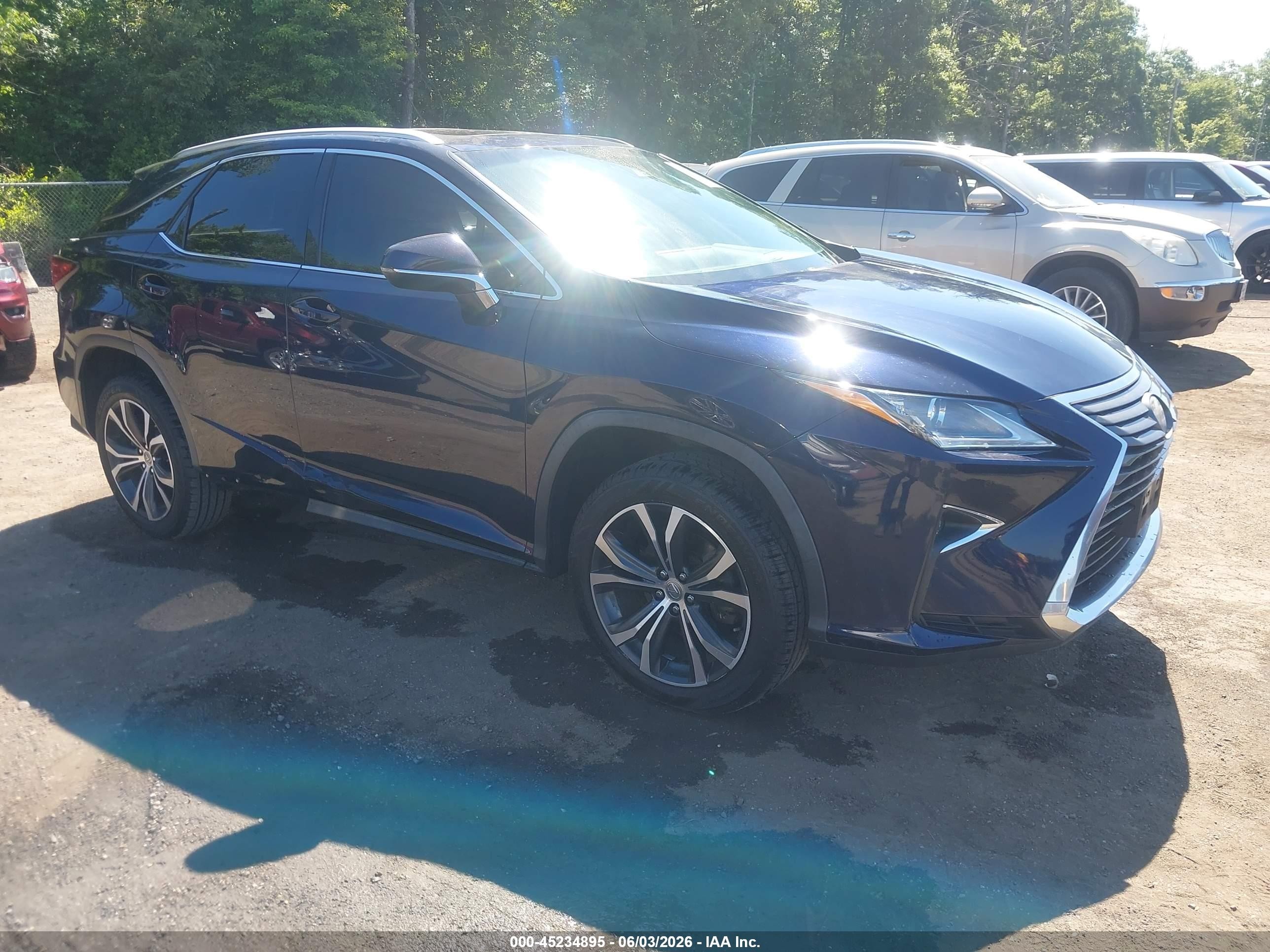 2016 Lexus RX 350, VIN JTJBZMCA9G2002772 — Front end