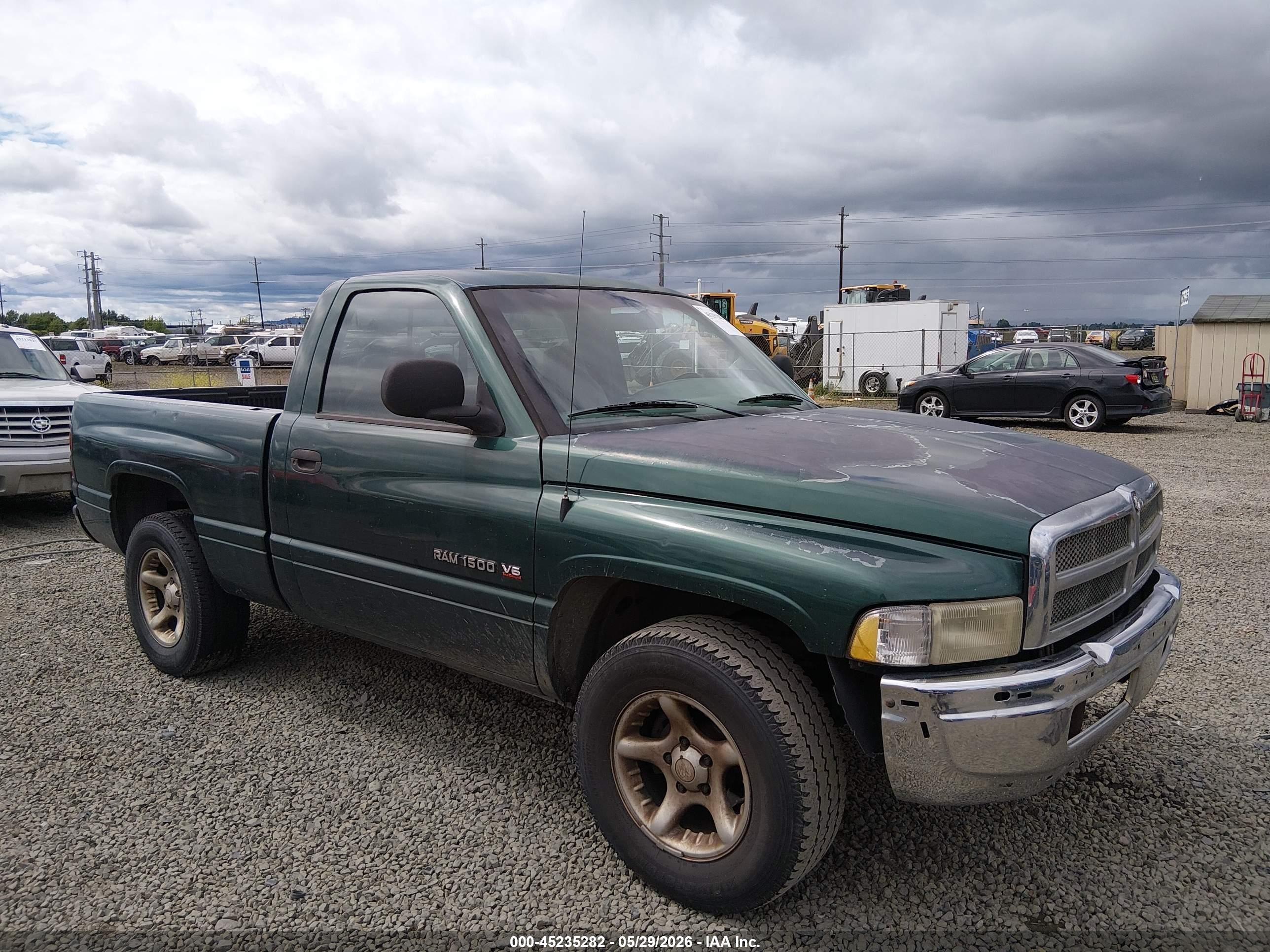 2000 Dodge 1500 Work Special, VIN 1B7HC16X7YS595224 — Обычный износ