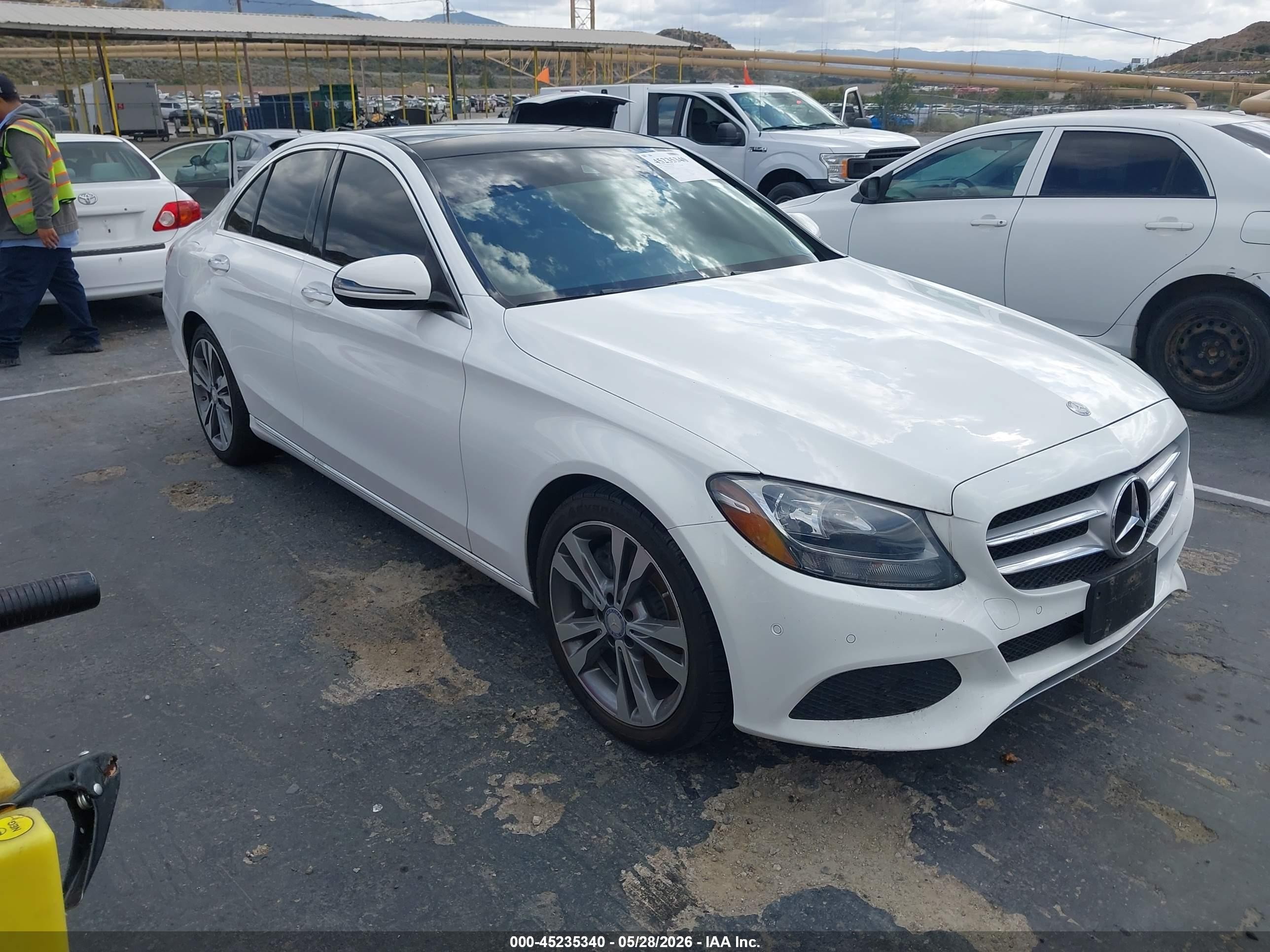 2017 Mercedes-Benz C 300, VIN 55SWF4JB5HU194519 — Fresh water flood