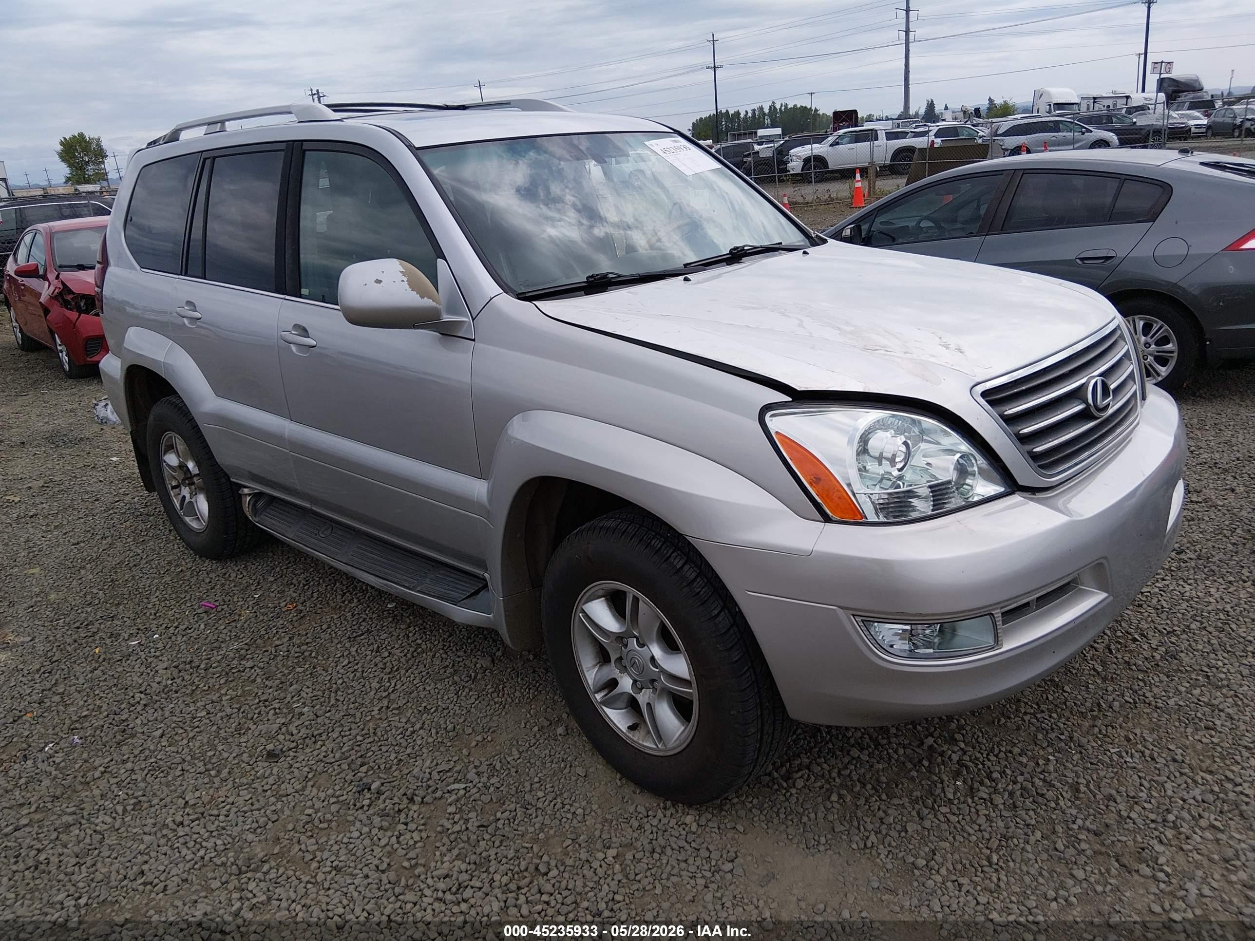 2007 Lexus GX 470, VIN JTJBT20X770141468 — Бок