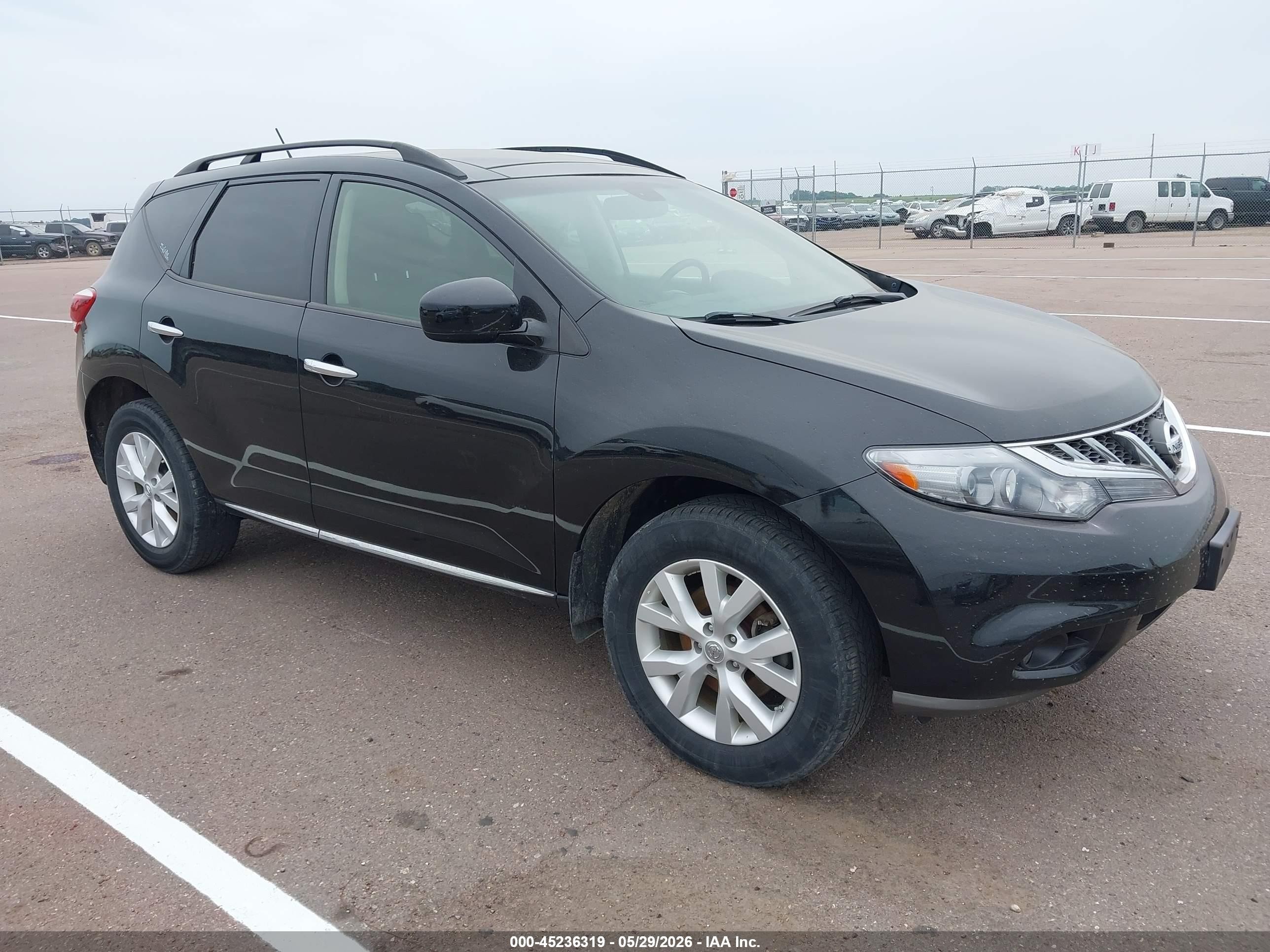 2012 Nissan Murano SL, VIN JN8AZ1MW1CW228271 — Normal wear