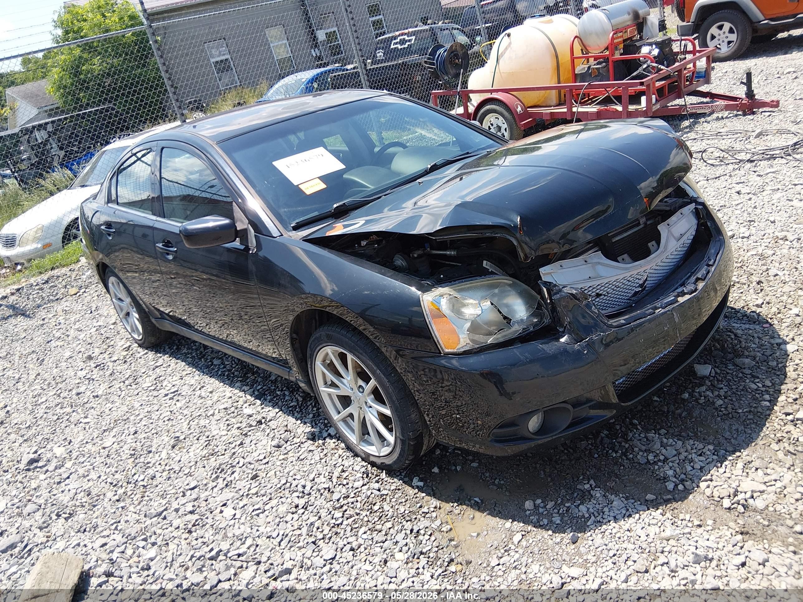 2012 Mitsubishi Galant ES, VIN 4A32B3FF5CE009619 — Front end