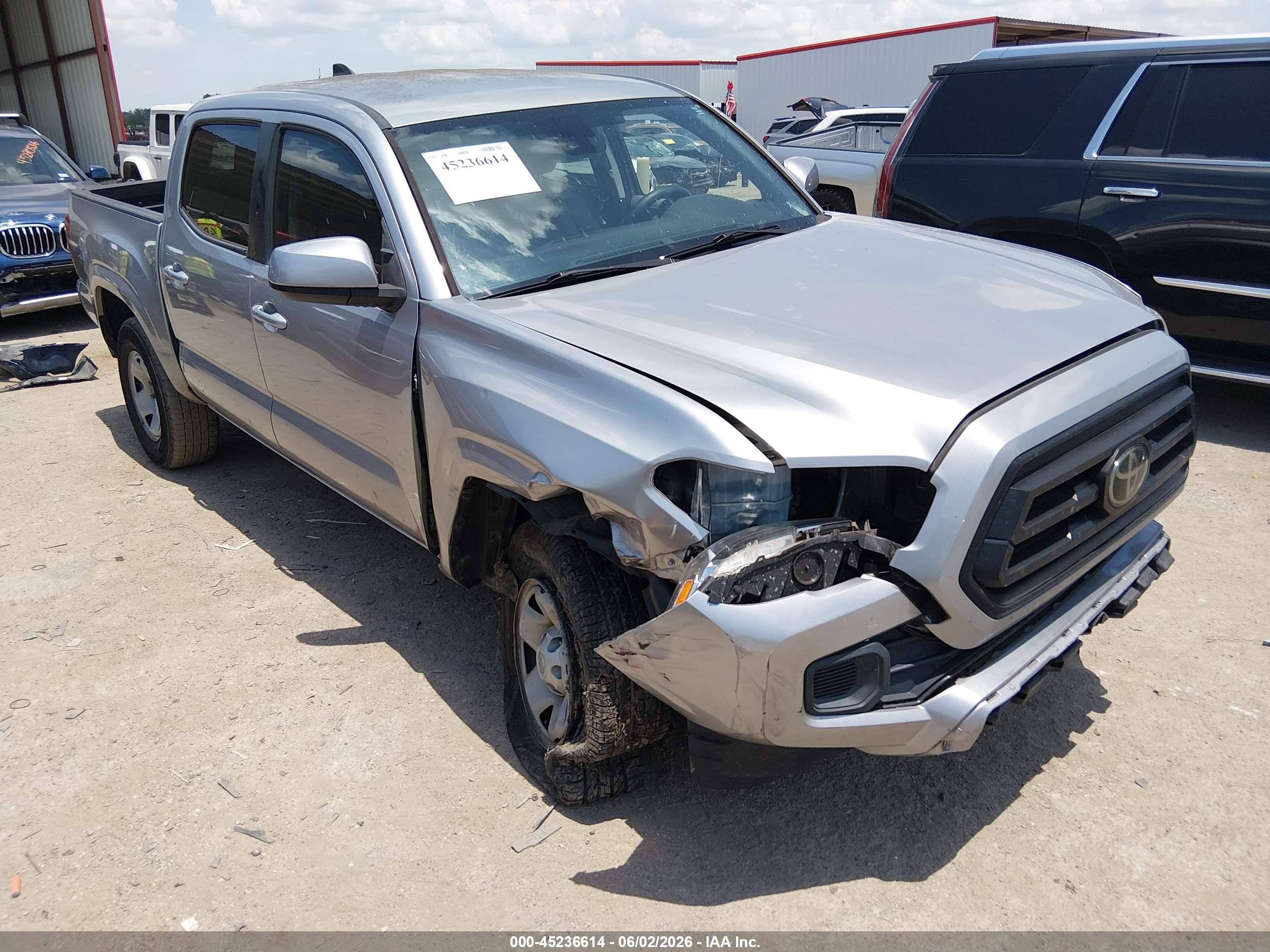 2021 Toyota Tacoma SR, VIN 3TYAX5GN0MT015460 — Side